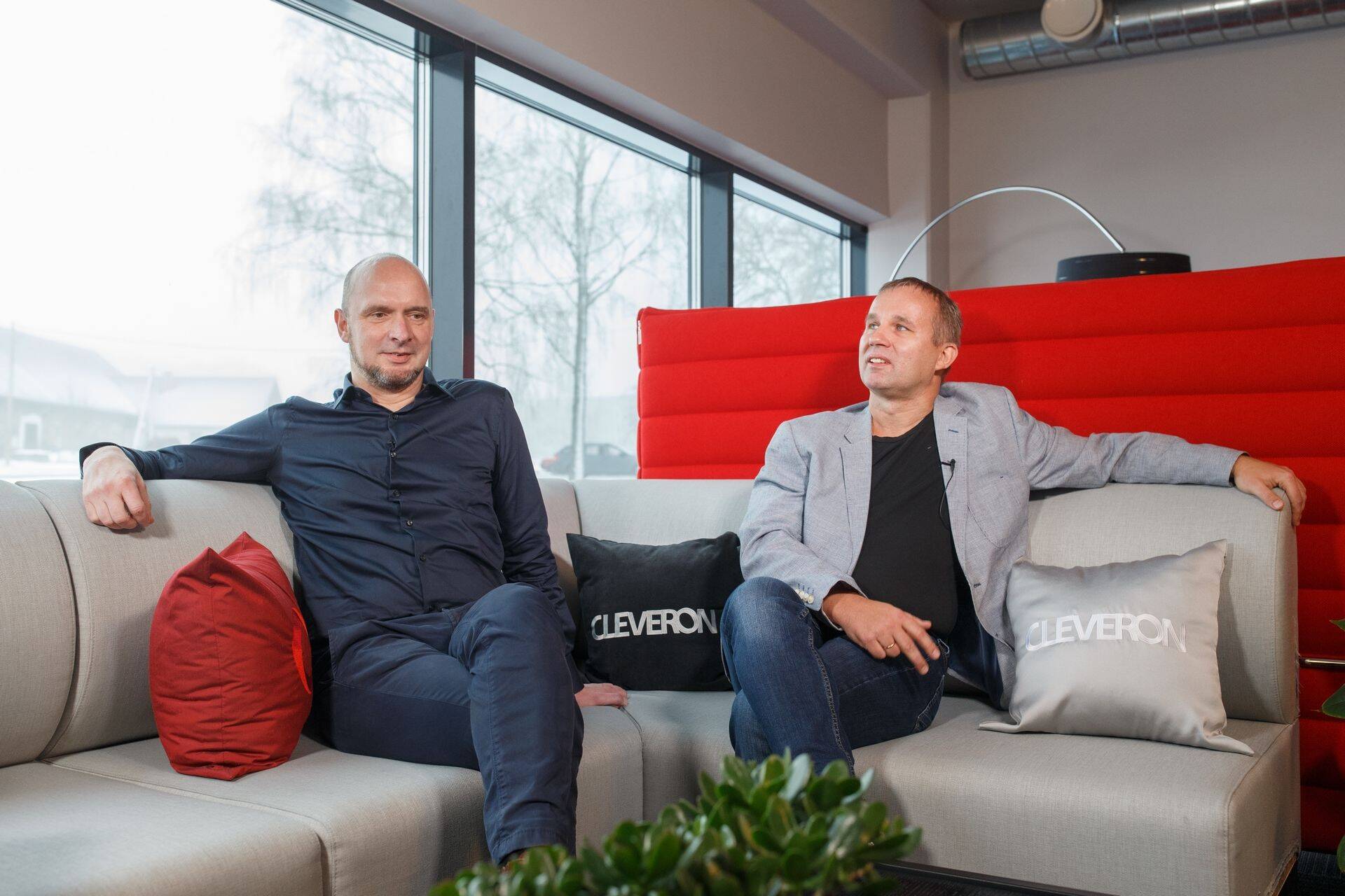 Cleveroni asutajad Peep Kuld (vasakul) ja Arno Kütt.