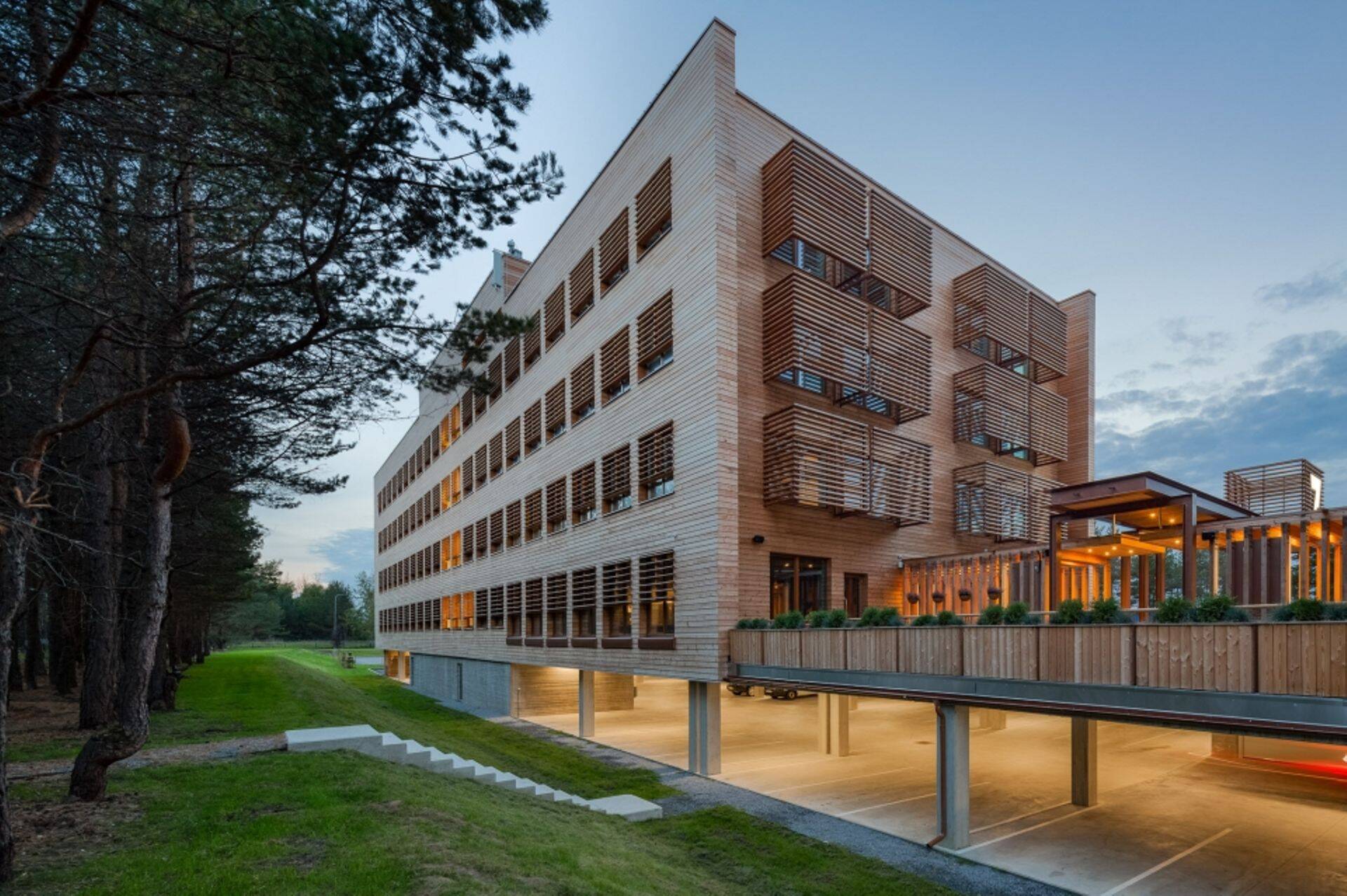 Самое большое «зелёное» бюро энергетического класса А на Ярвевана теэ, 7b.