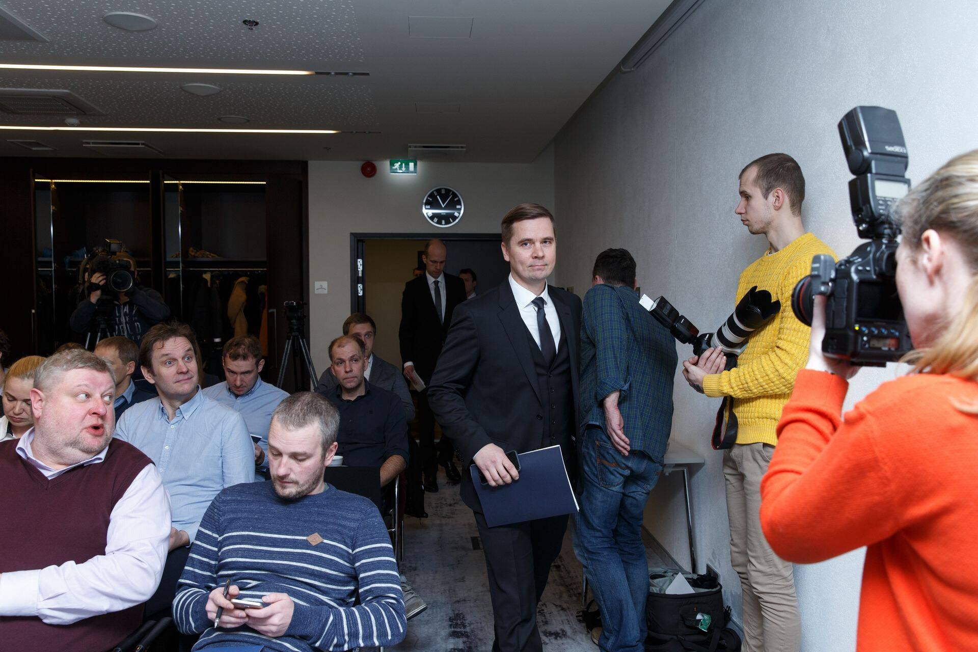 Teabeameti juht Mikk Marran esines esimest korda avalikult tänavu märtsis ameti aastaraamatu tutvustamisel.