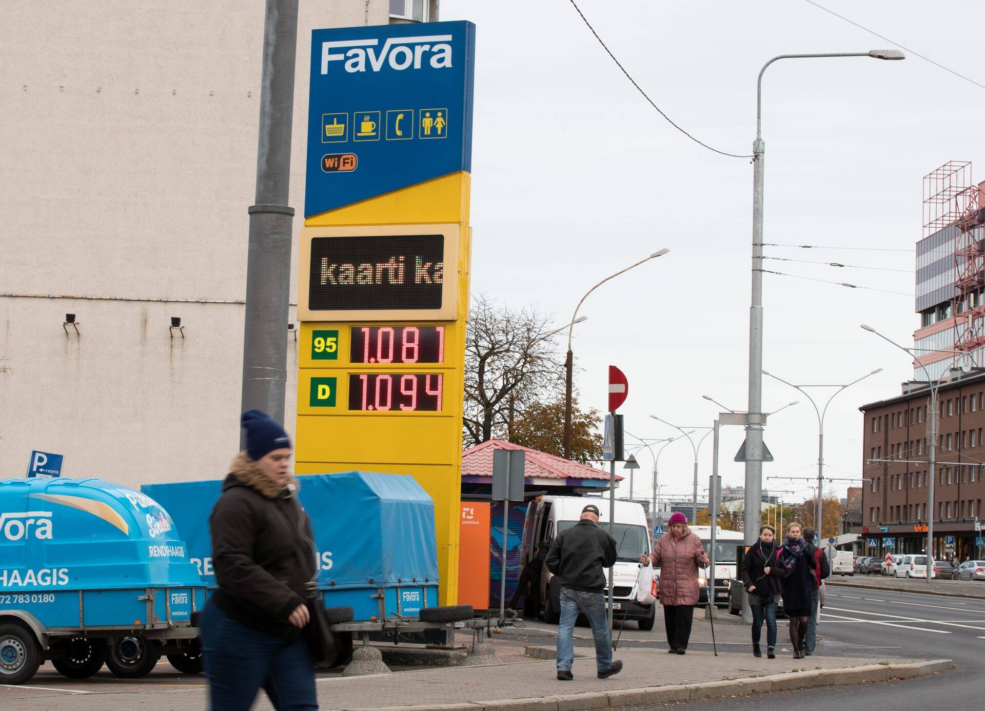 Favora tankla Tallinnas.