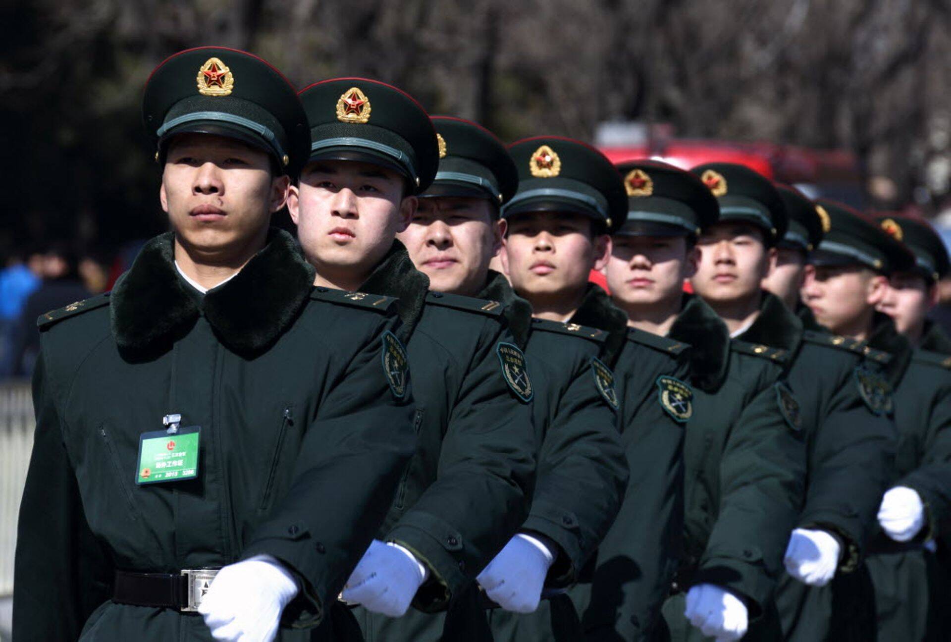 Hiina sõjaväelased.