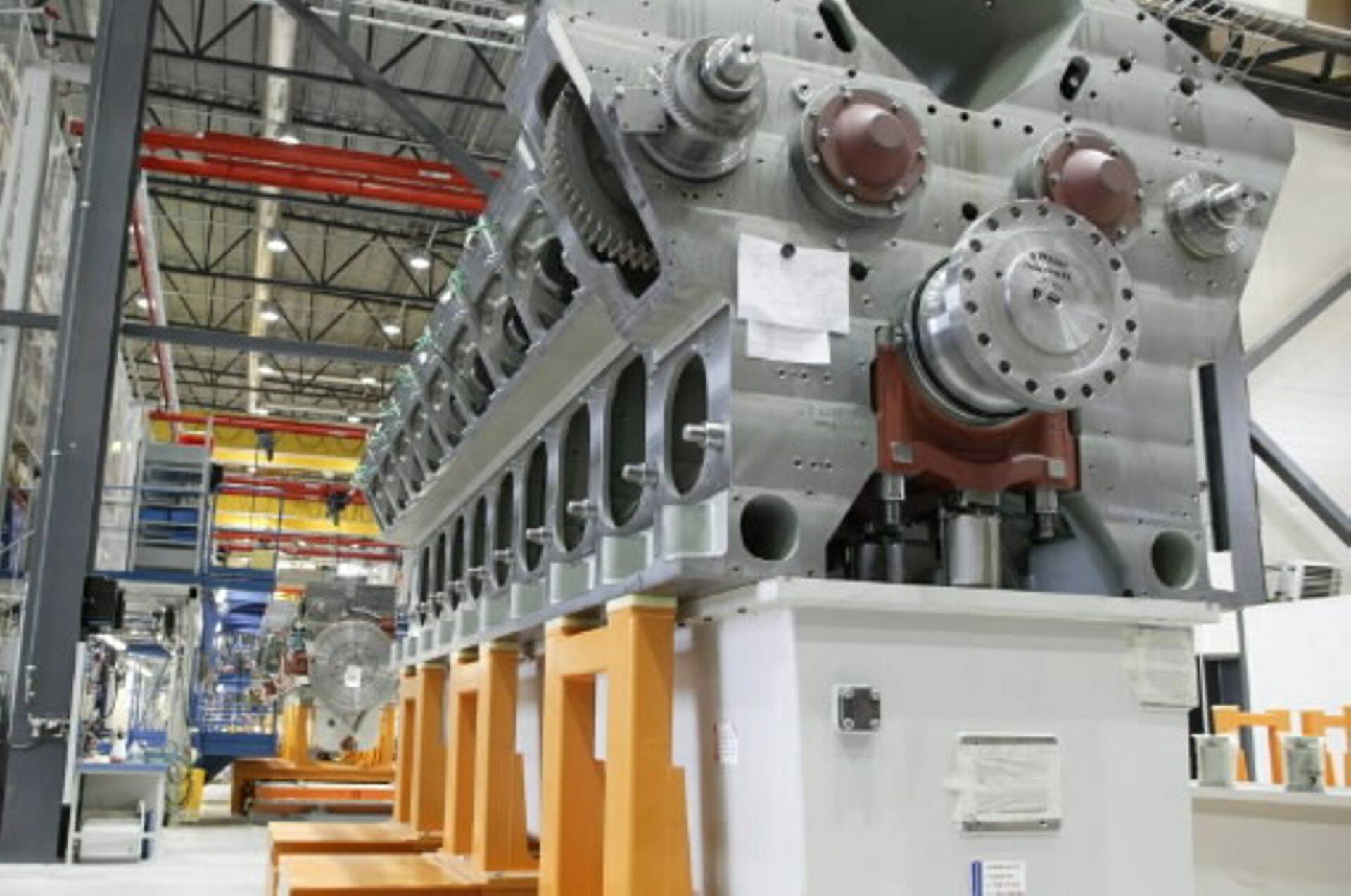 Wärtsilä tehas Soomes.