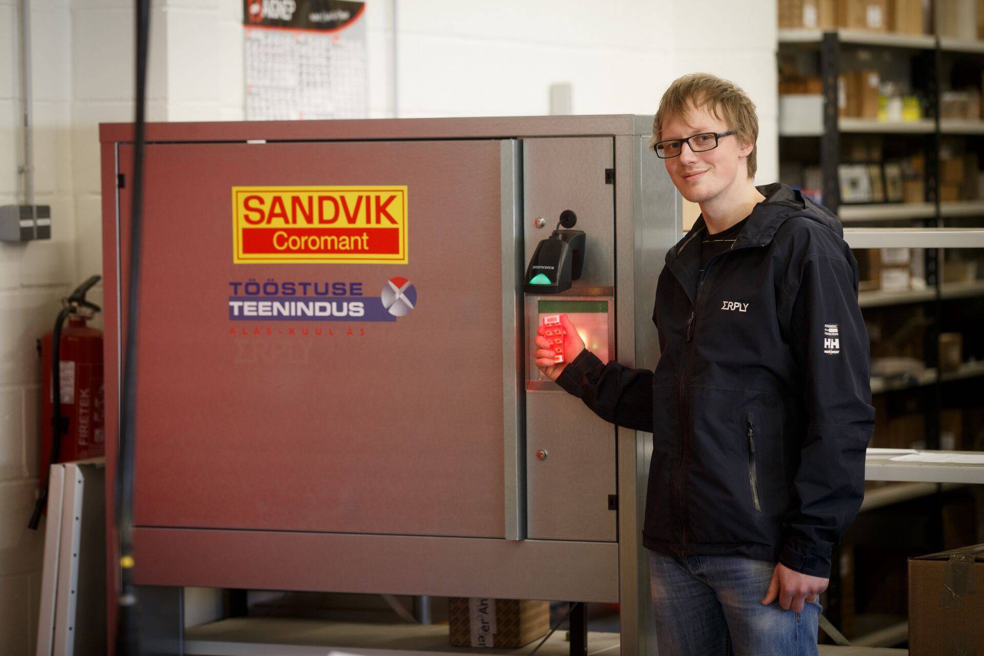 Automaatlaos on kapis vajalik kaup alati olemas, ütles ERPLY laotarkvara peakonsultant Martti Paju.