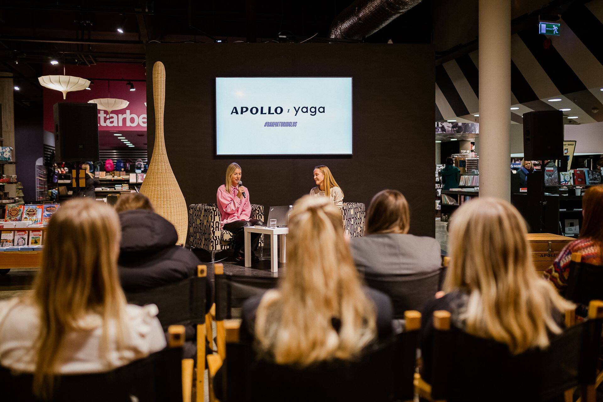 Yaga tegi suve alguses Apolloga raamaturingluse kampaania, mille kaudu suunati raamatute eluiga platvormil pikendama. Raamatute kategooria kuulutuste maht kasvas koostööle eelneva perioodiga võrreldes 17%.