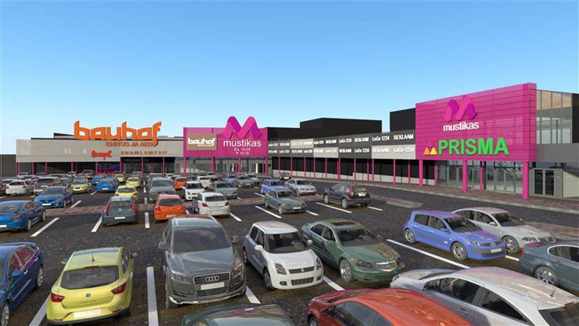 Mustika kaubanduskeskus pärast renoveerimist