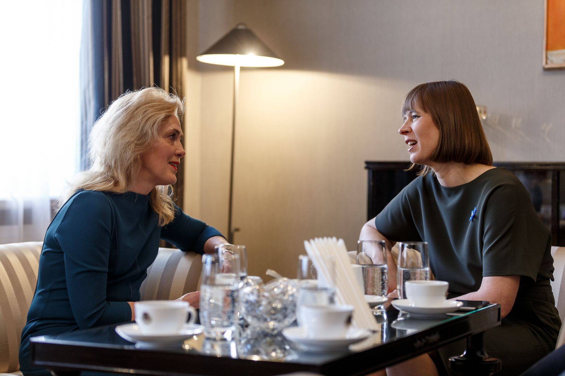 President Kersti Kaljulaid tunnistab, et on väga väikese riskitaluvusega investor