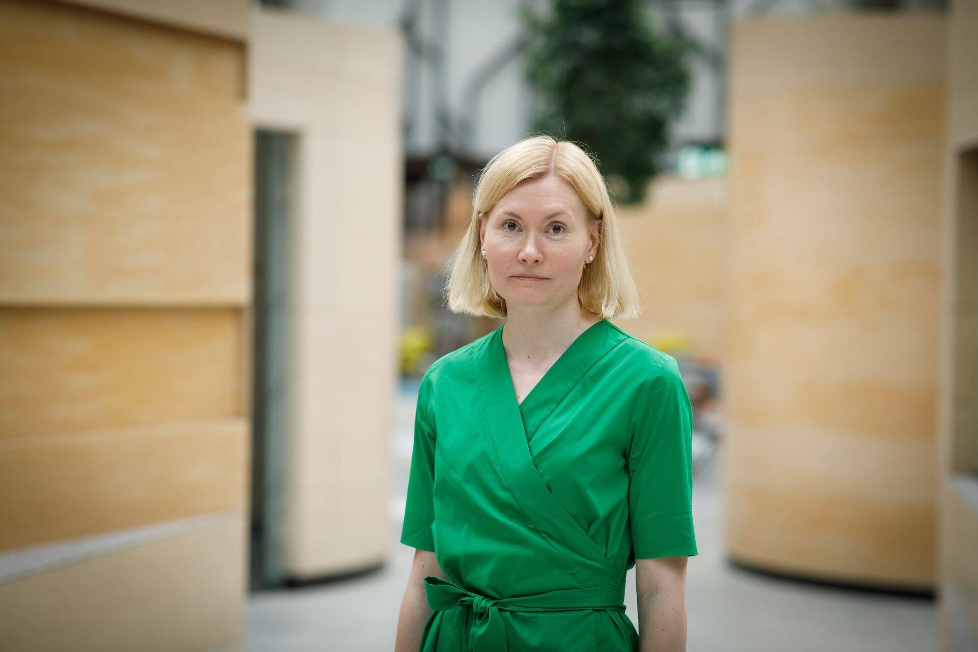 Riigikogu Euroopa Liidu asjade komisjoni aseesimees Riina Sikkut.