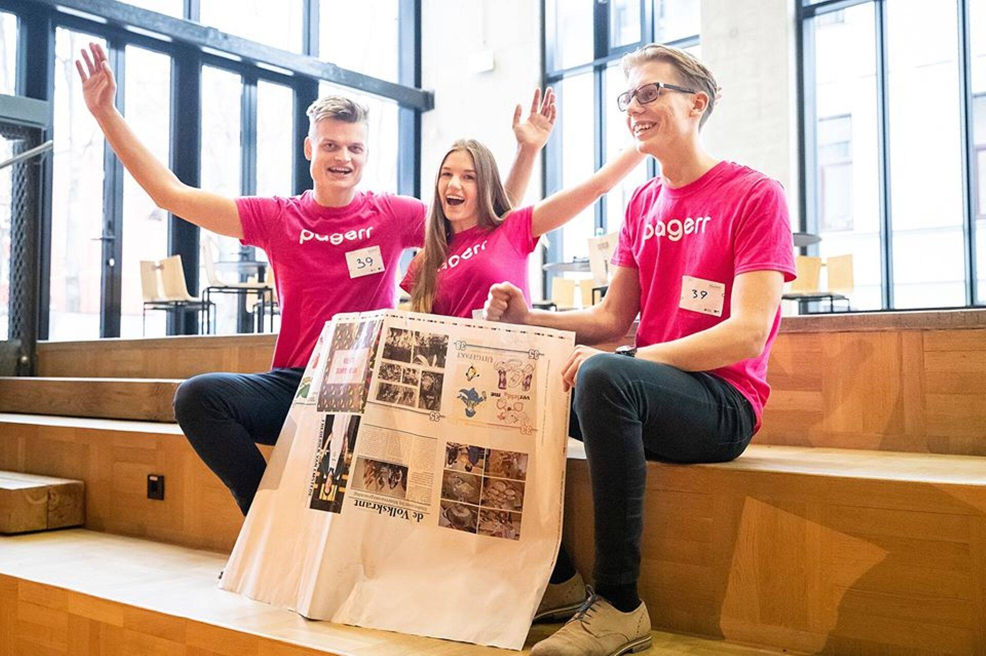 Eesti noored lõid trükiteenuste platvormi Pagerr, et peatada paberi raiskamine.