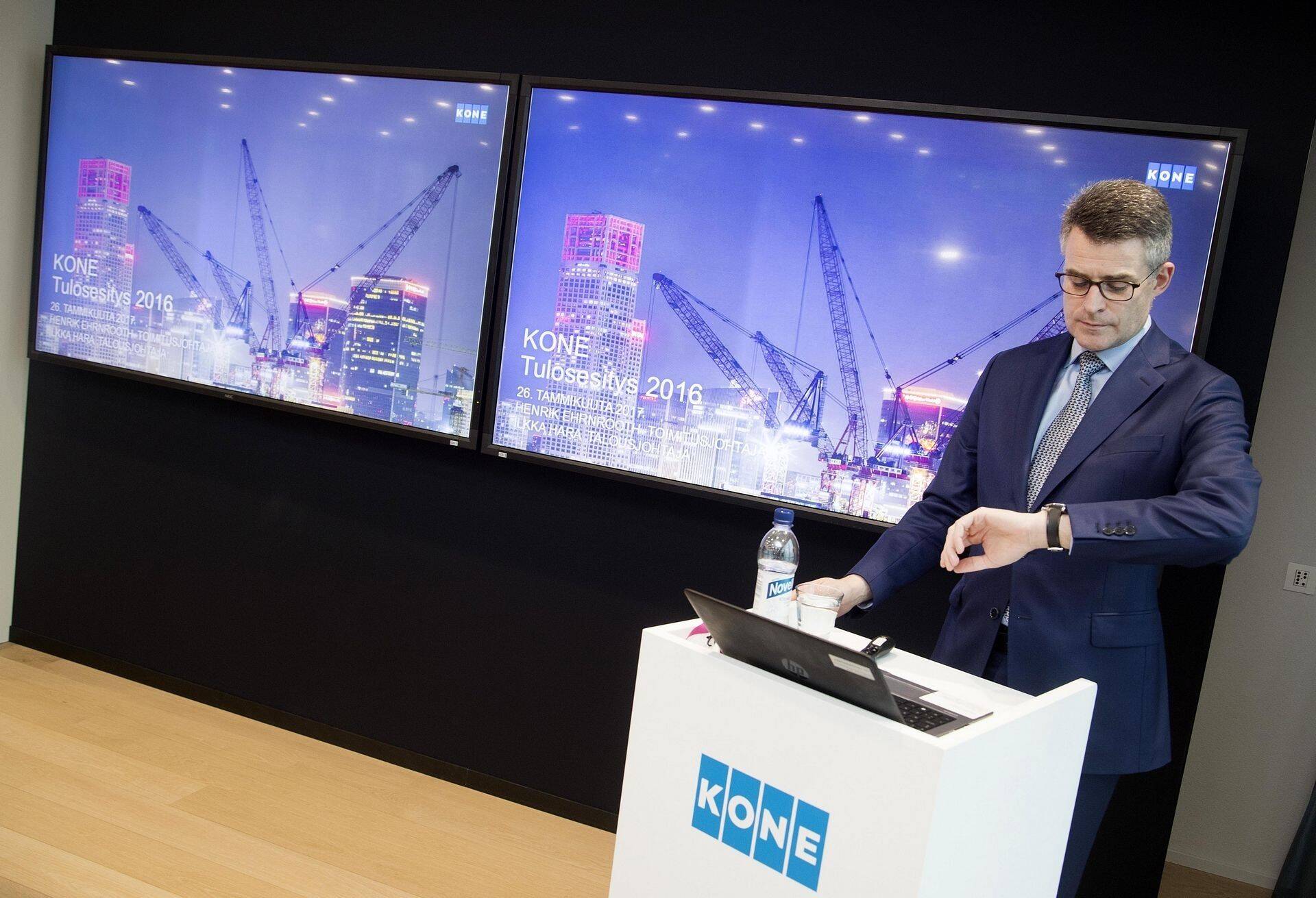 Kone president ja tegevjuht Henrik Ehrnrooth.