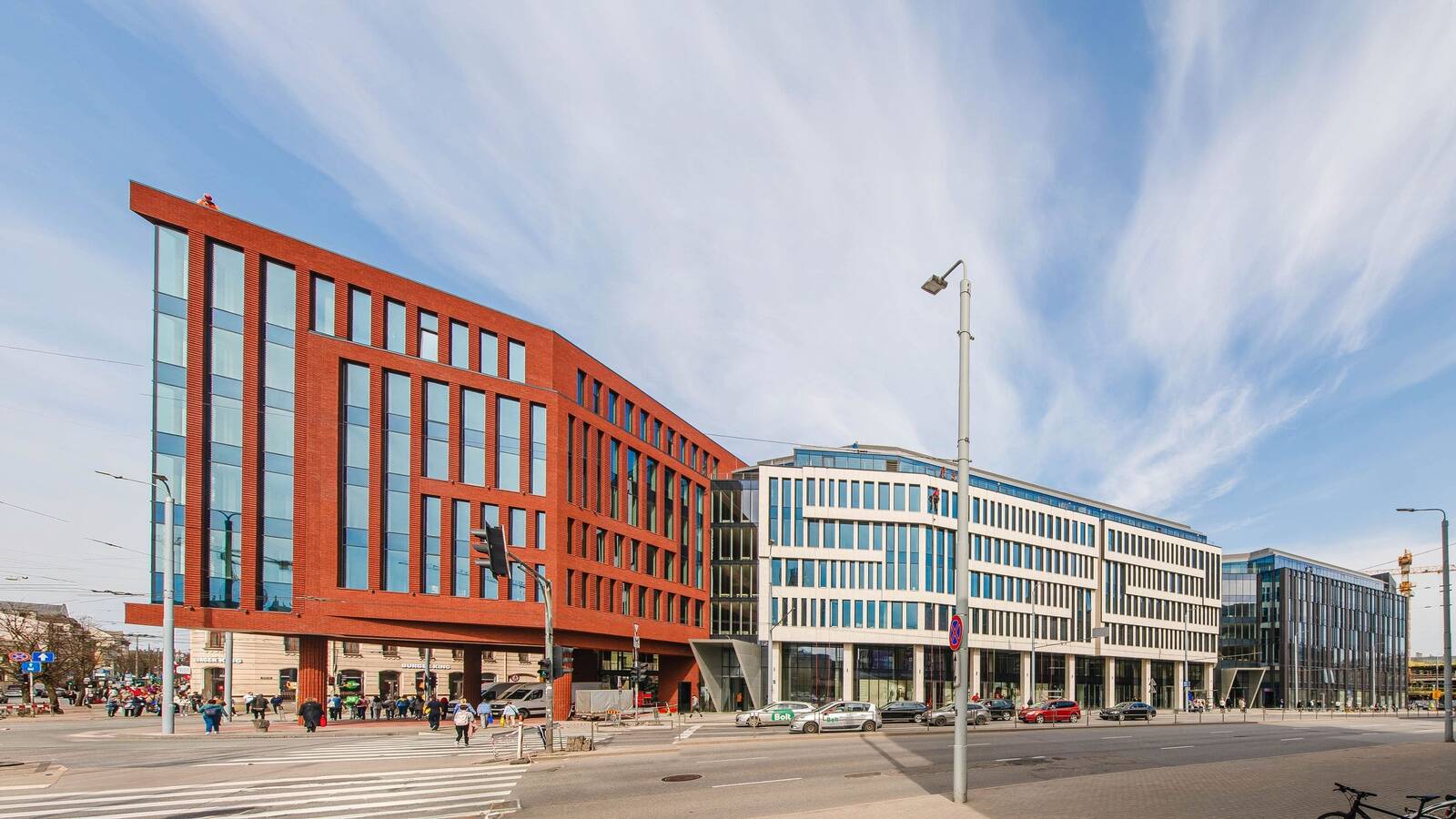 Novira Plaza ärikvartal Riias.
