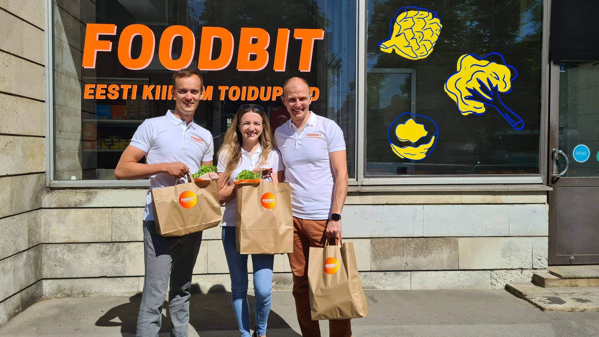 Foodbiti taga on Gert-Kristjan Rungi, Kristi ja Alar Voogla