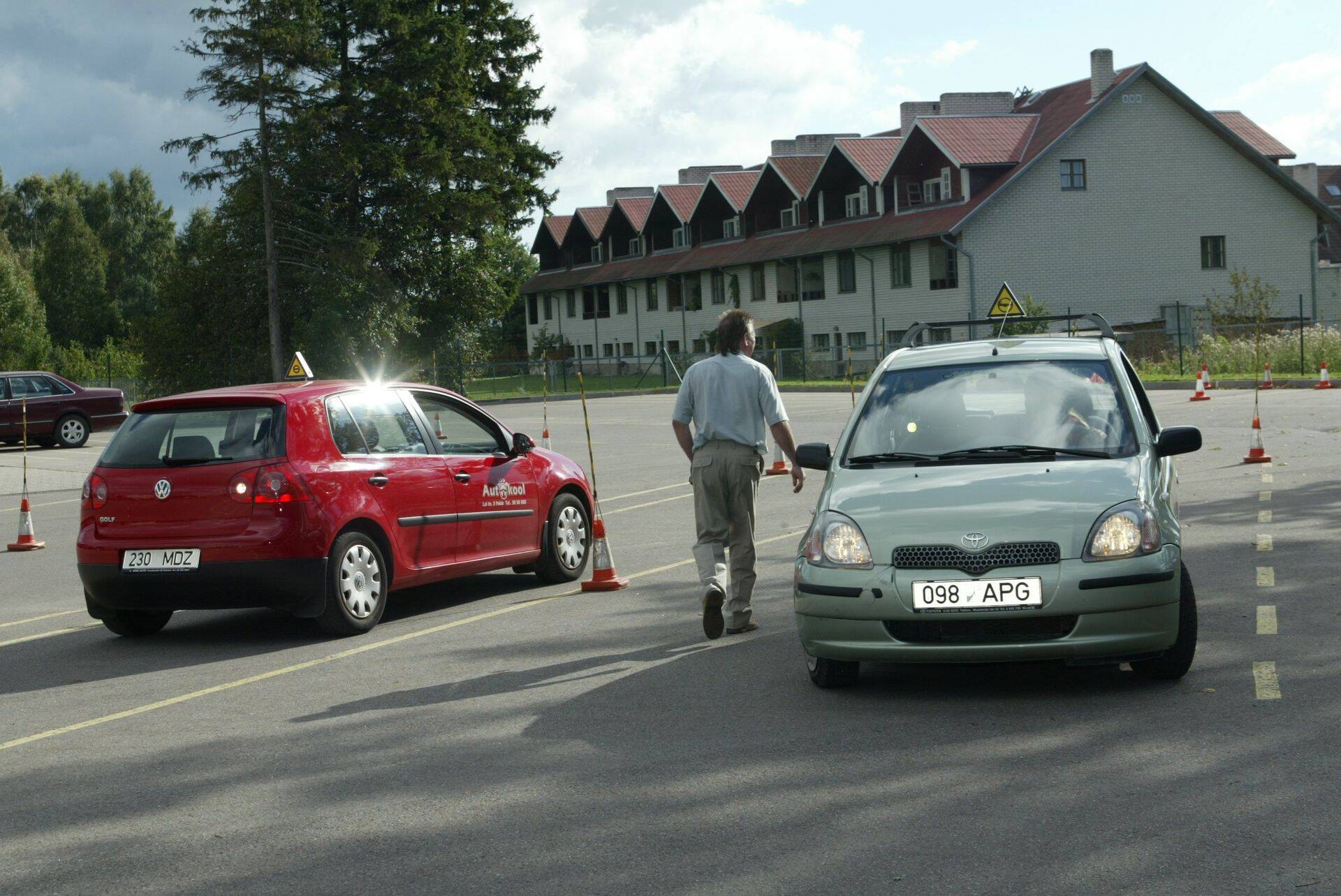 Õppesõidu tegemine.