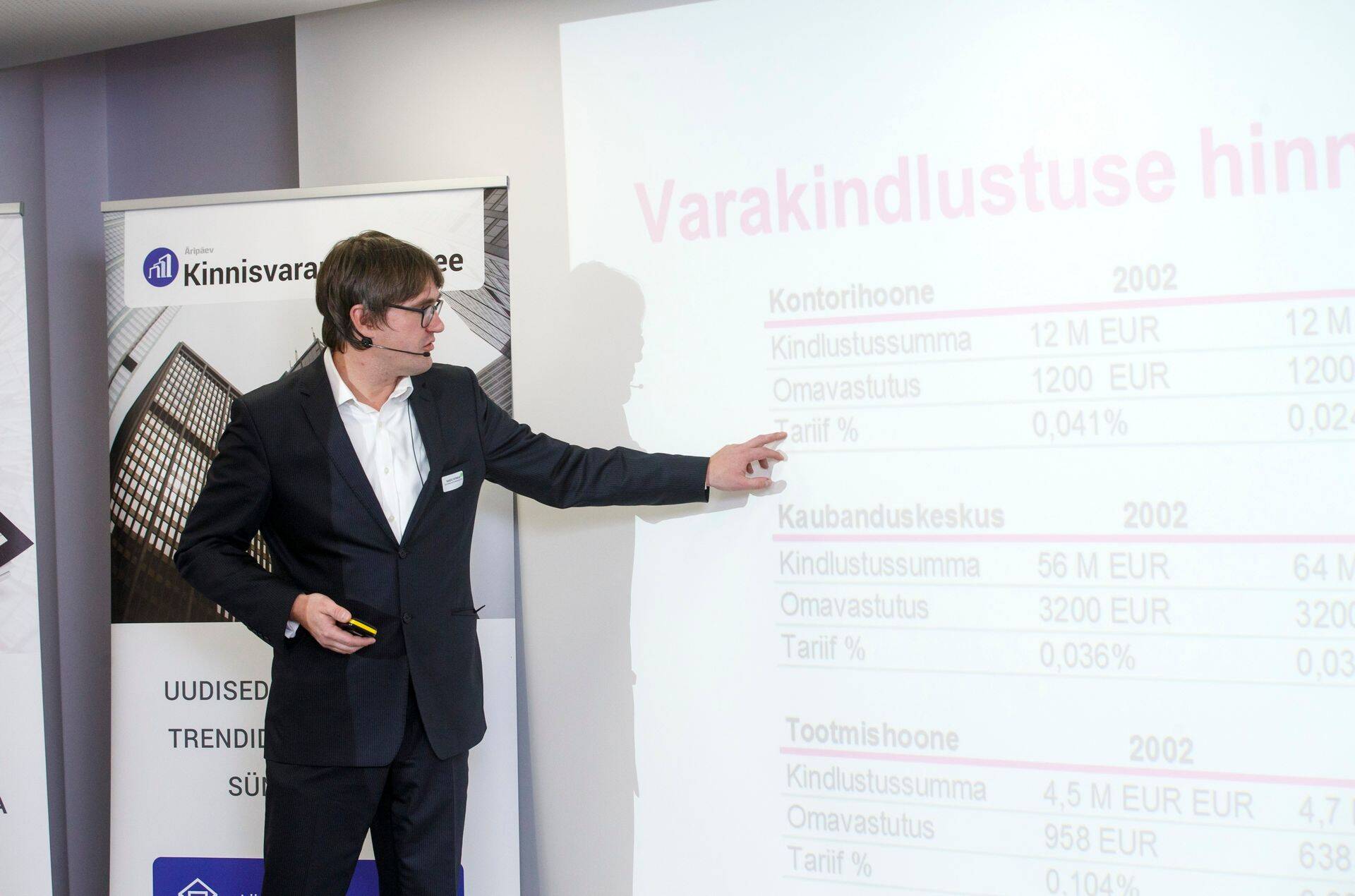 Kaido Konsap juhtis ettevõtjate tähelepanu kindlustusvõimalustele, mille lepingusse lisamist tasub läbi rääkida.