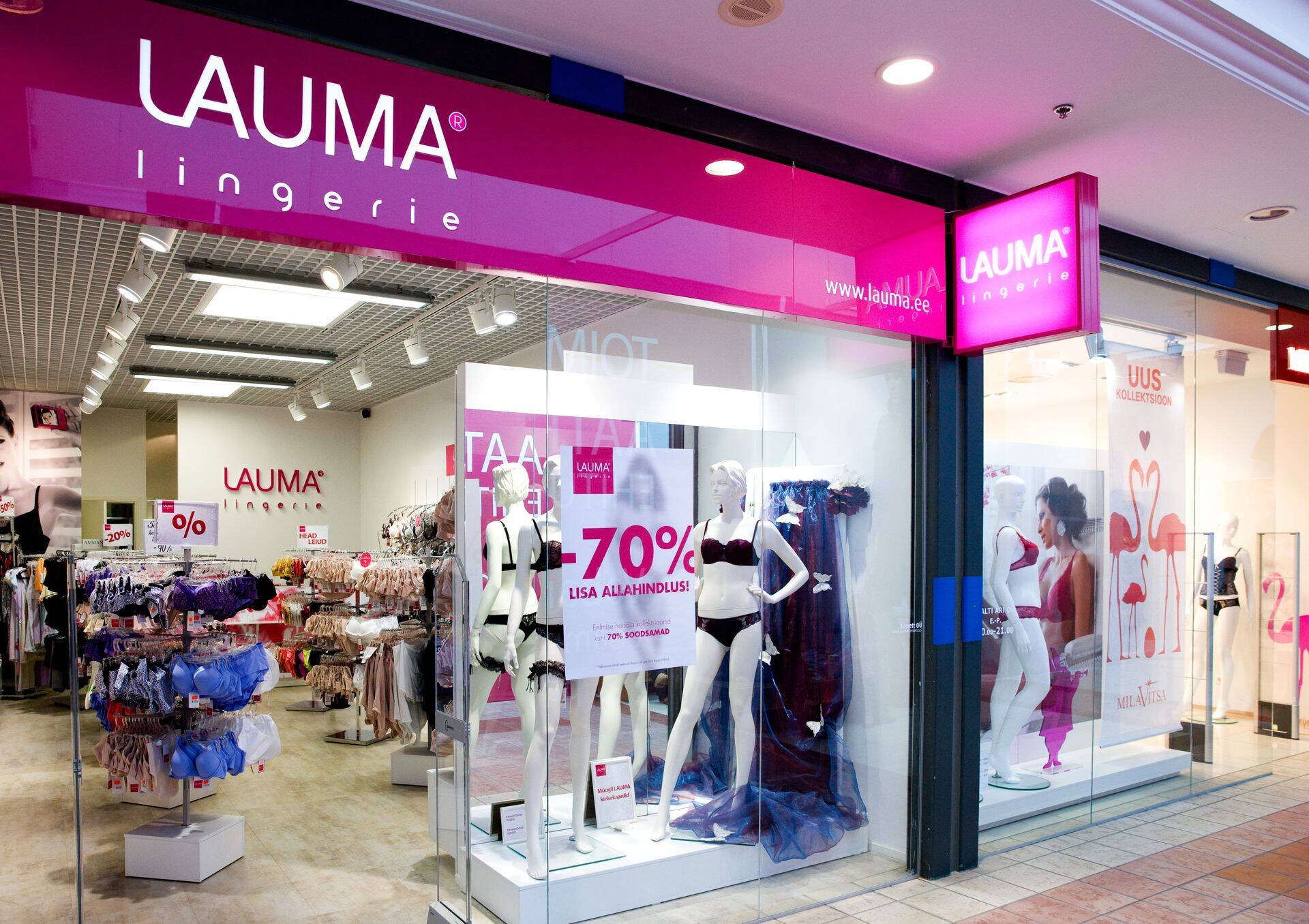 Silvano Fashion Grupi kauplus Kristiine keskuses.