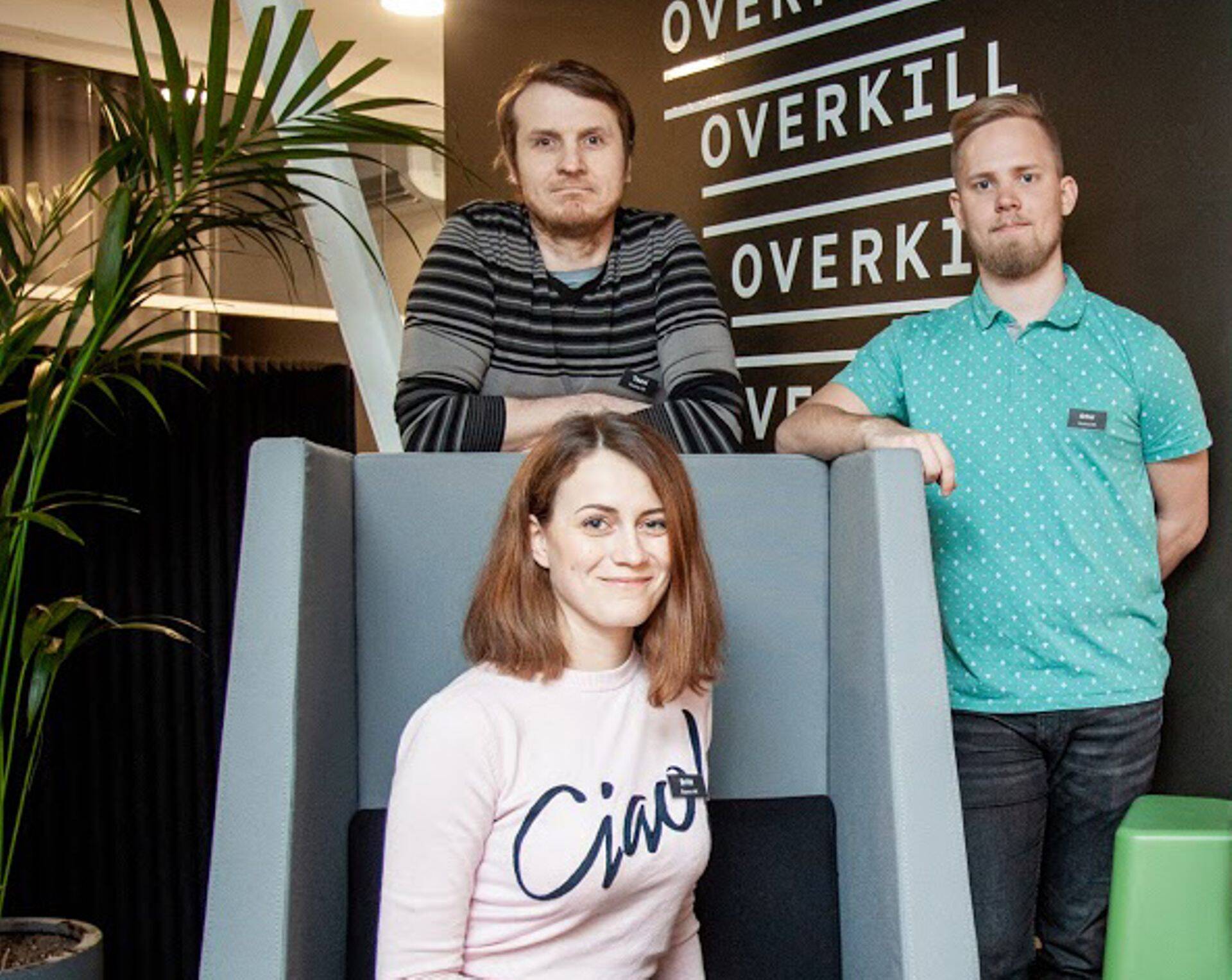 GuavaHRi kaasasutajad Artur Käpp, Britt Velling ja Taavi Toots.