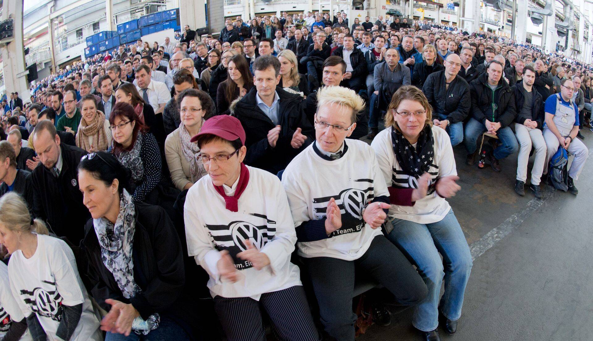 Volkswageni töötajad