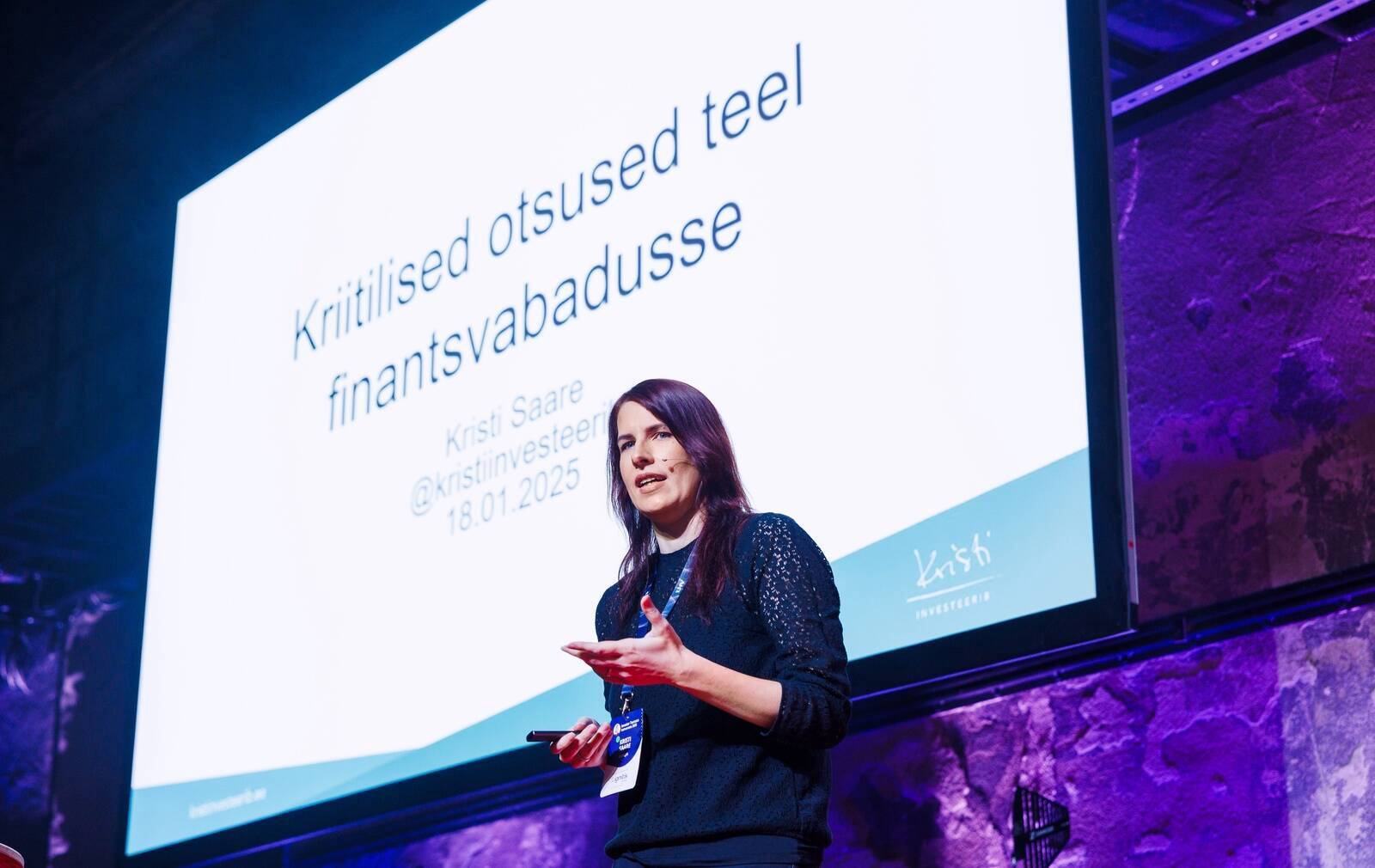 По словам инвестора Кристи Сааре, на пути к финансовой свободе нужно принимать множество критически важных решений. "Придётся делать много того, что неприятно и смертельно скучно."