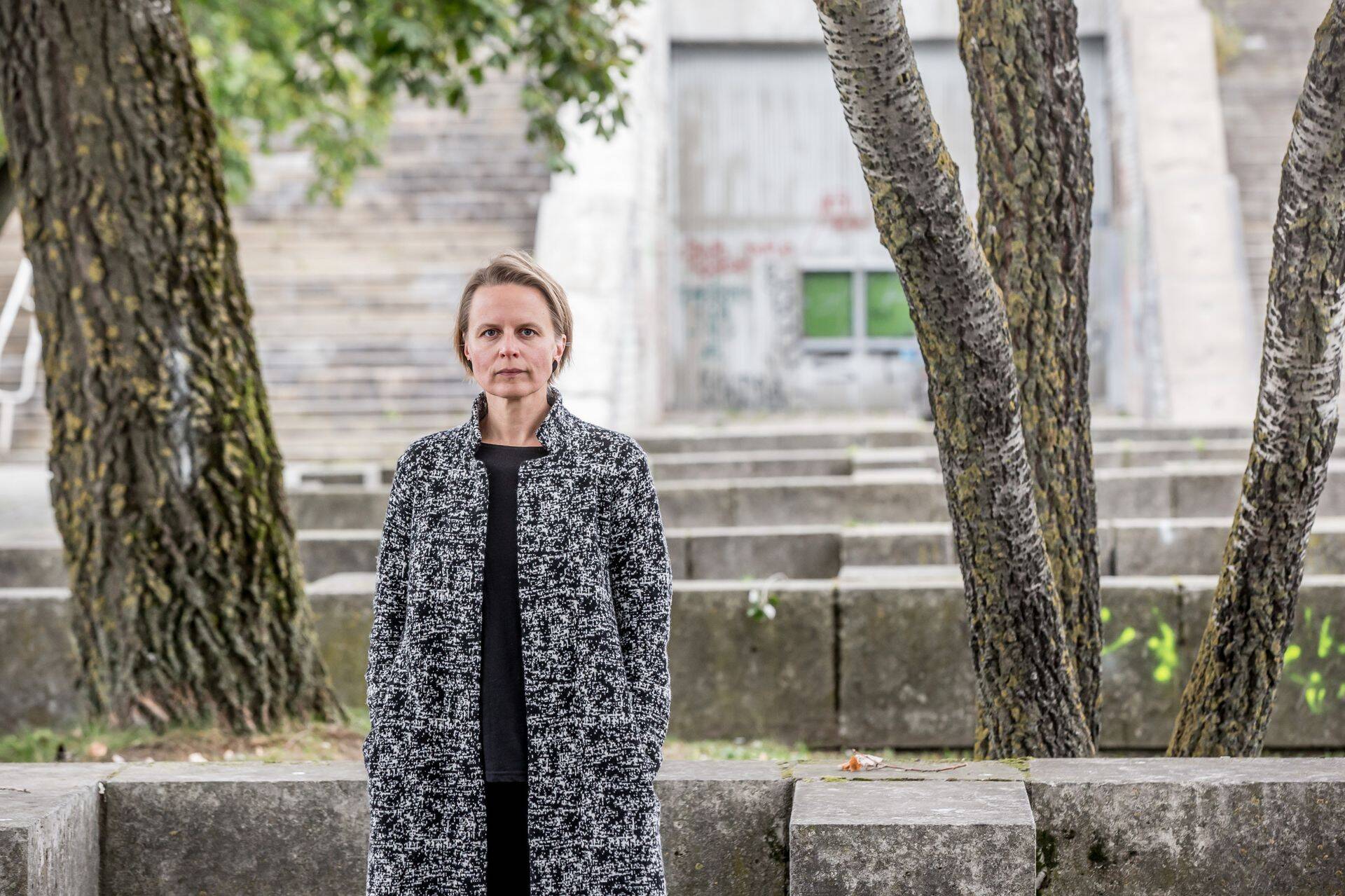 Katrin Koovi sõnul peavad Ülemiste terminali kavandajad varem-või hiljem eelmise konkursi võitjatega autoriõigustes kokku leppima.