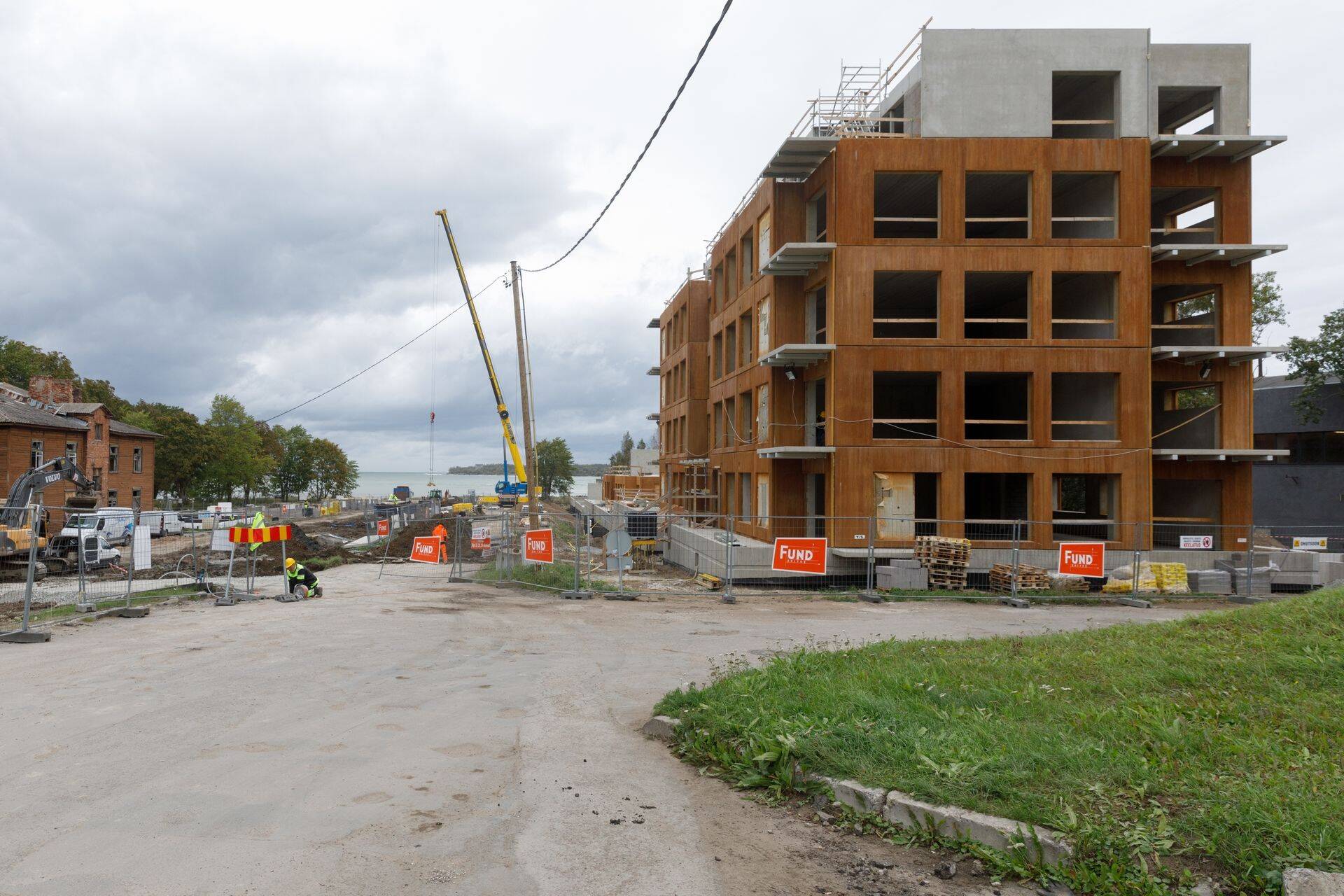 Ehitustööd Kopli  liinidel.