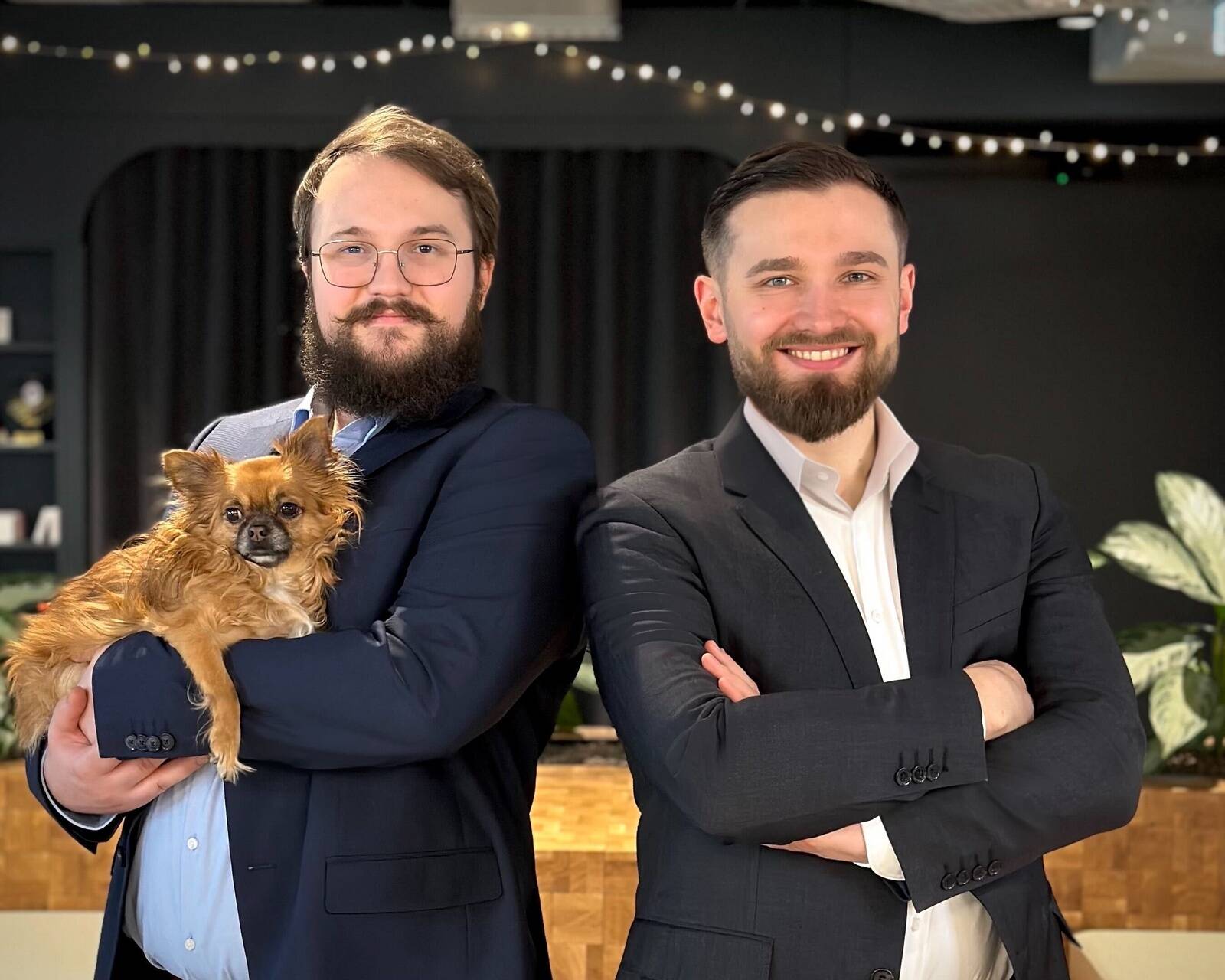 Soldera asutajad Al William Tammsaar (vasakul) ja Stenver Jerkku