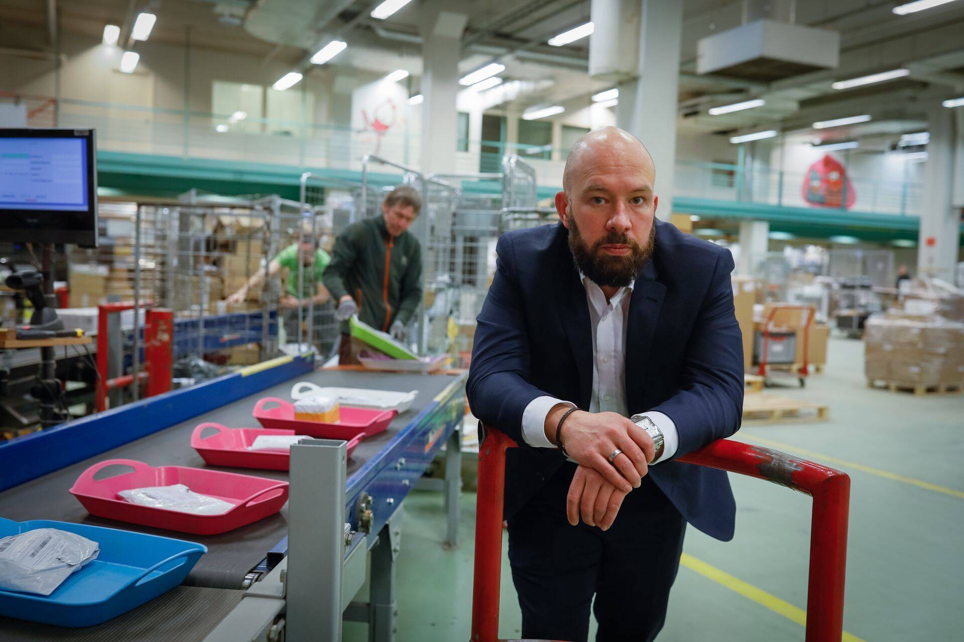 Руководитель отдела посылочного бизнеса Omniva Стен Аргос