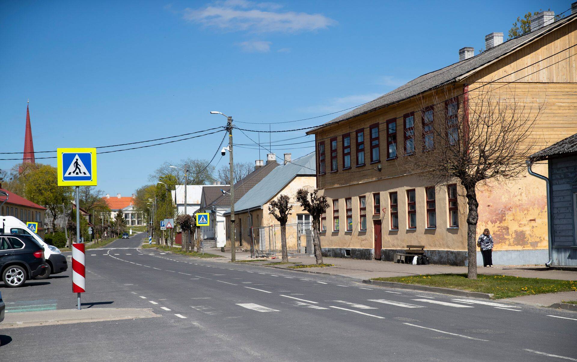 Vaikelu Lihula tänavatel.