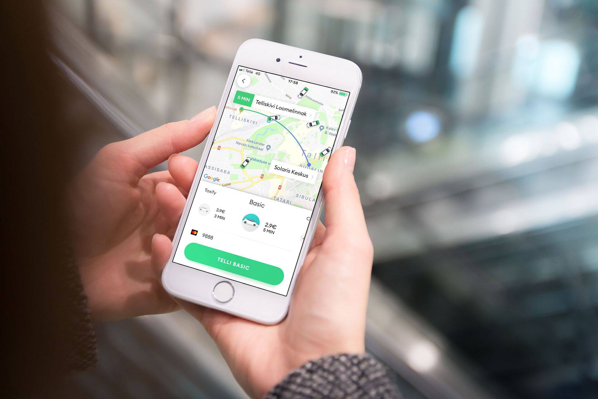 Taxify lisas teenusele soodsama hinnaklassi Basic.