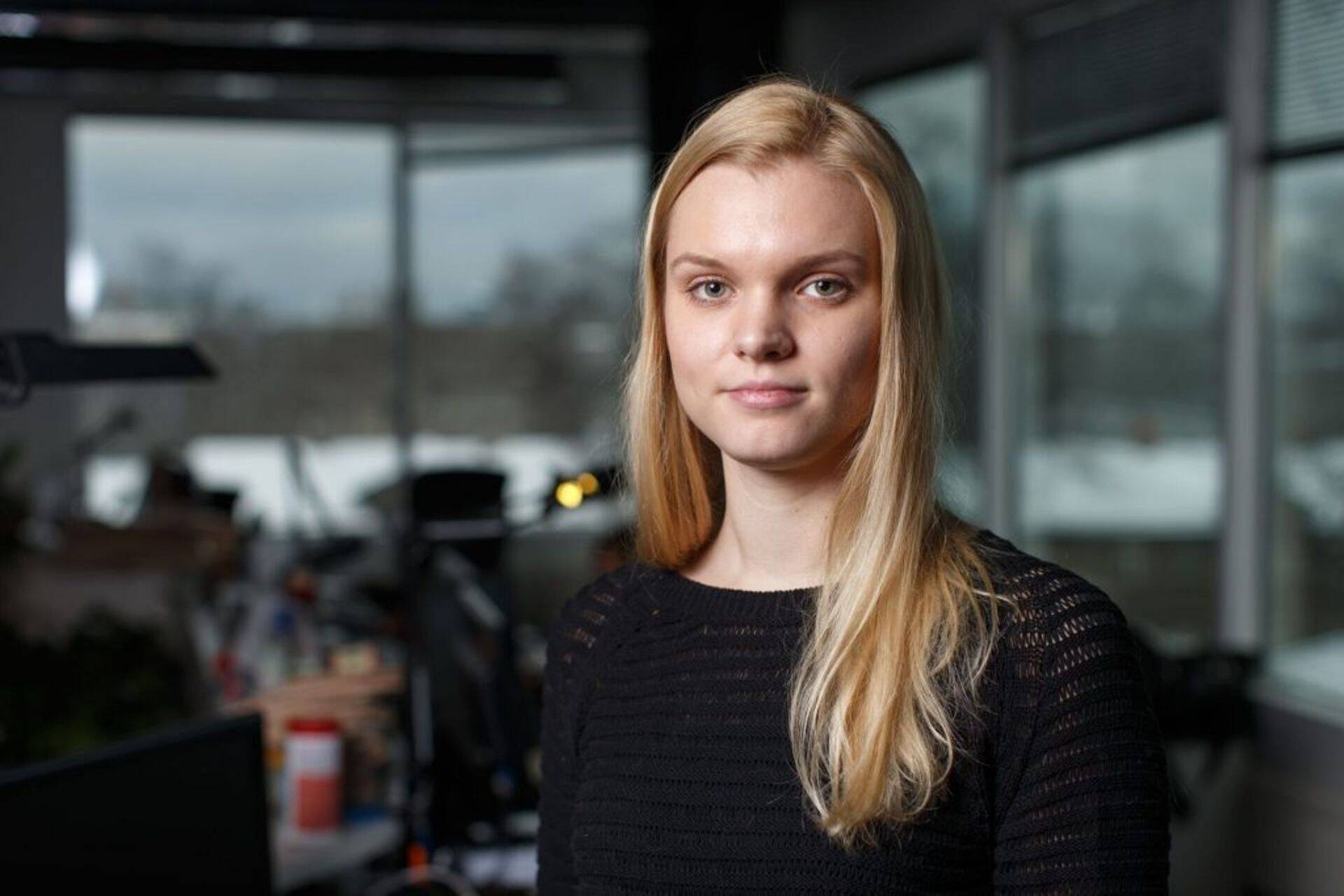 Äripäeva ajakirjanik Kristel Härma.