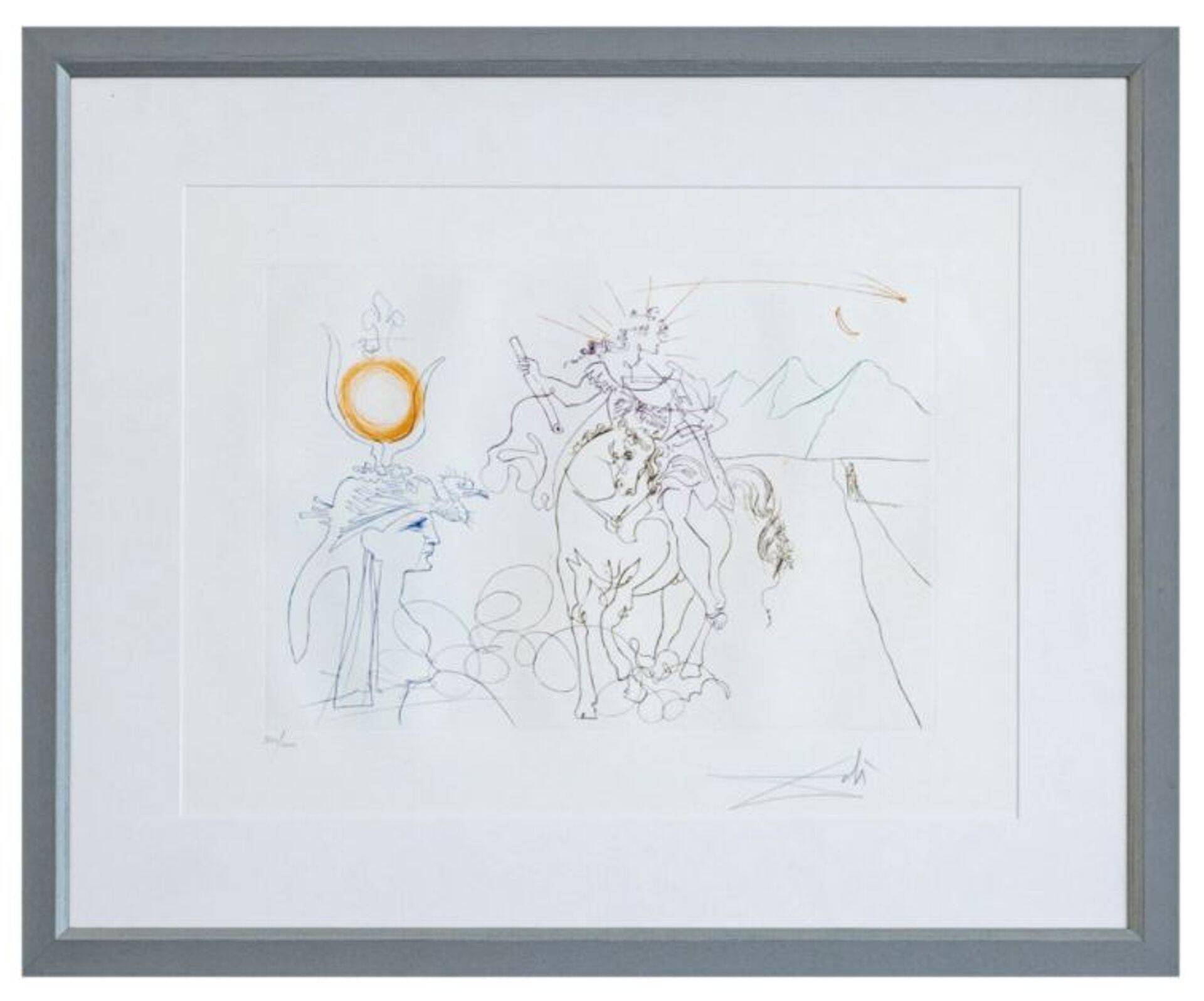 Dali 1972. aasta signeeritud töö "Caesar ja Cleopatra" pani alguse Soomani kunstikogule ja oli mõeldud kingiks tütrele põhikooli lõpetamise puhul.