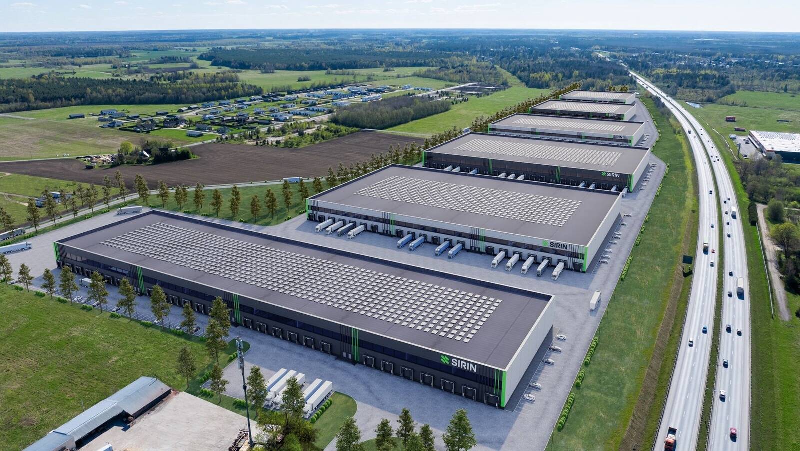 Sirin Development plaanib Vaelasse rajada kuni 130 000 ruutmeetri suuruse logistikapargi.