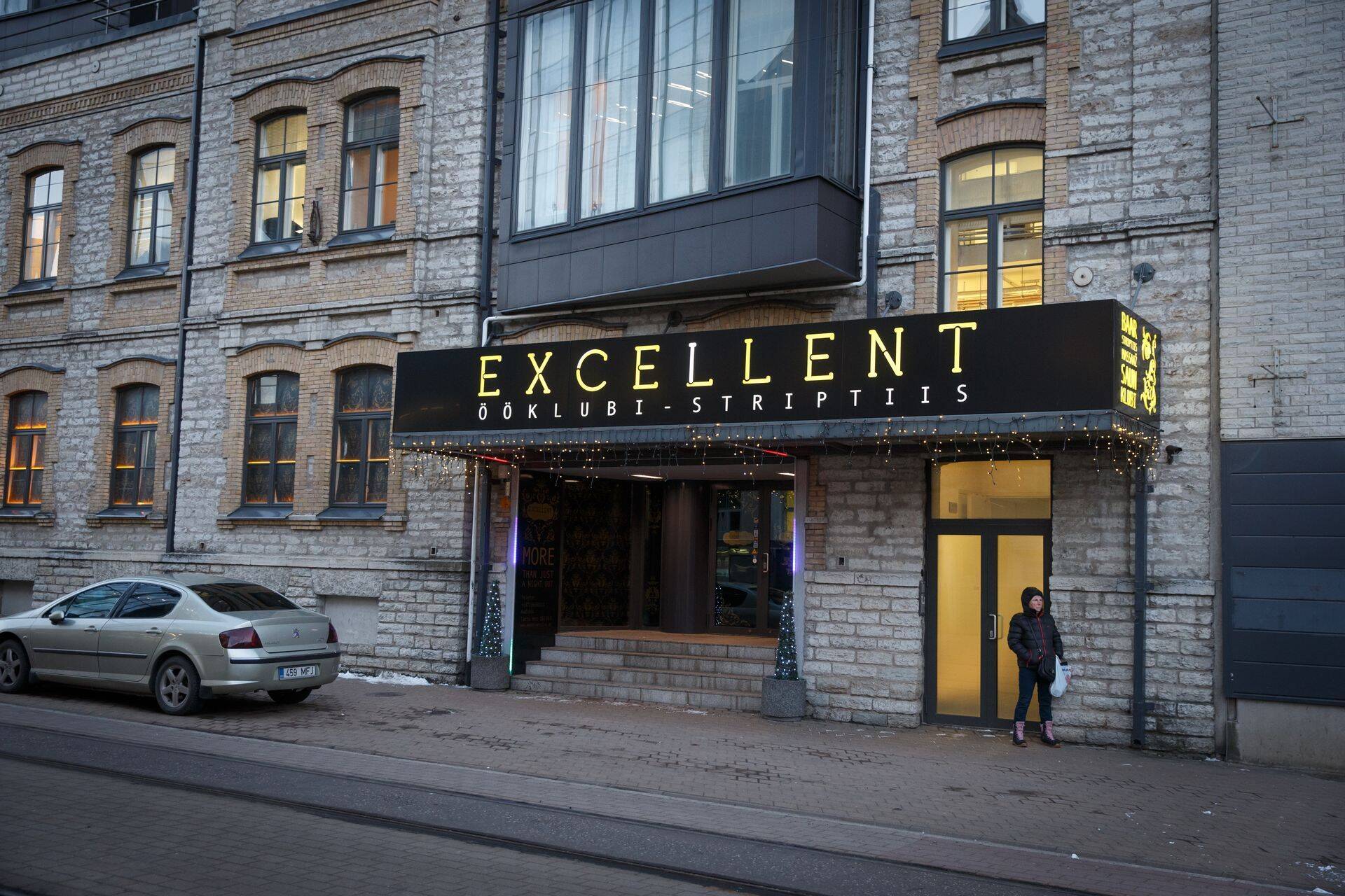 Tallinna striptiisiklubi Excellent, kus kulutati ettevõtte MiniCredit raha.