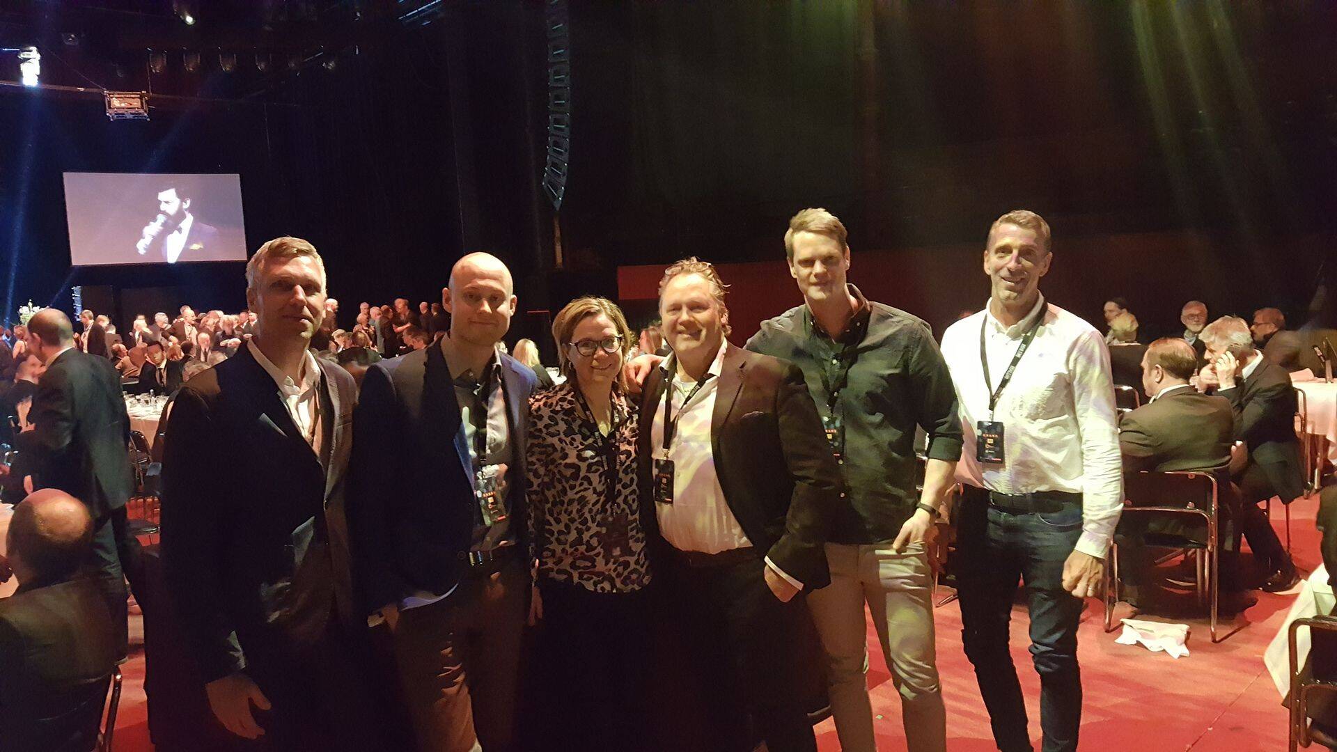 Modulehouse'i esindus 2018. aasta märtsis Rootsi ehitusauhindade galal (Jevgeni Rõbakov vasakult teine)