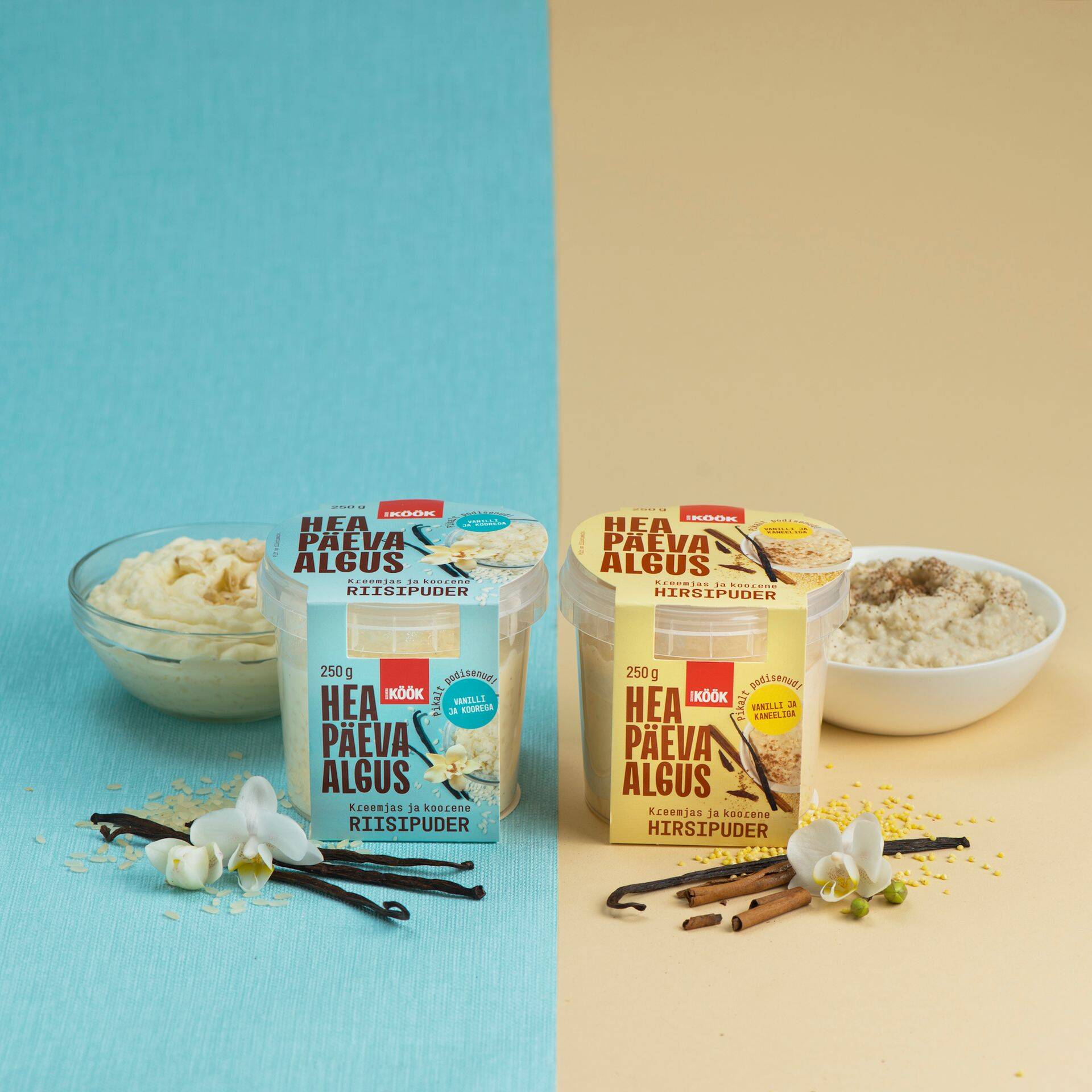 Kreemjas ja koorene puder