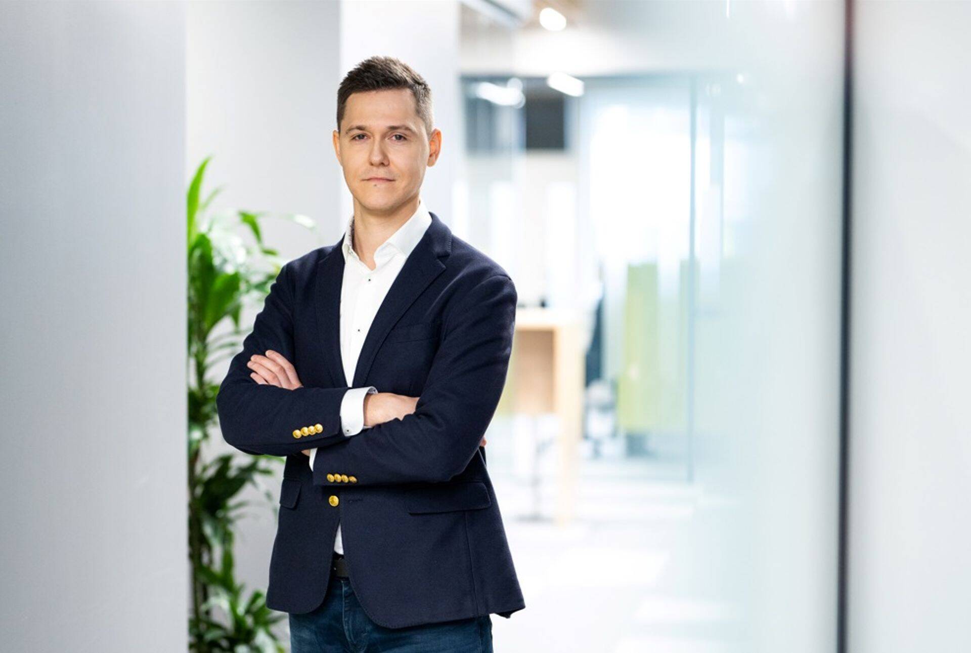 Aldis Umblejs, DelfinGroup valdes loceklis un finanšu direktors.