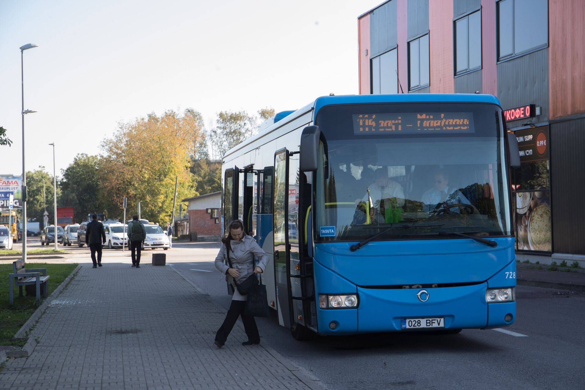 Bussisõit Ida-Virumaal.