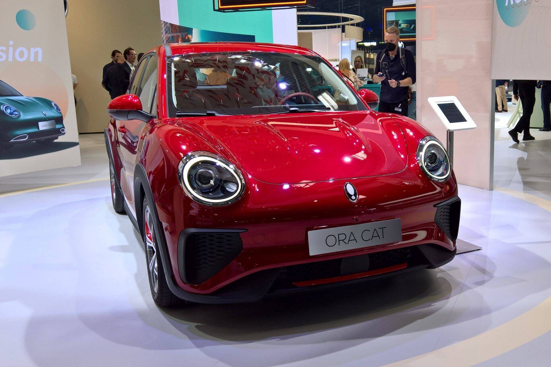 Продукция китайского производителя автомобилей Great Wall на автосалоне в Мюнхене.