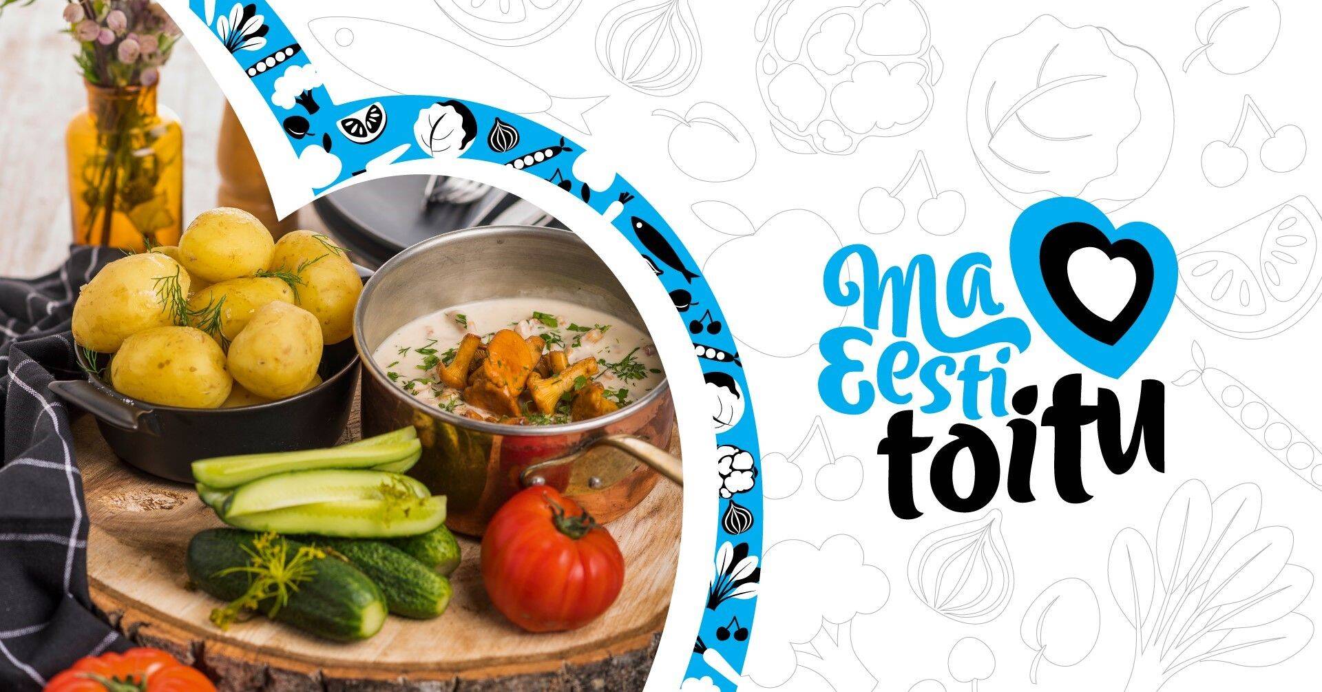 Creatumi disainitud Eesti toidu kuu kampaaniad on aidanud suurt teemat pildil hoida.