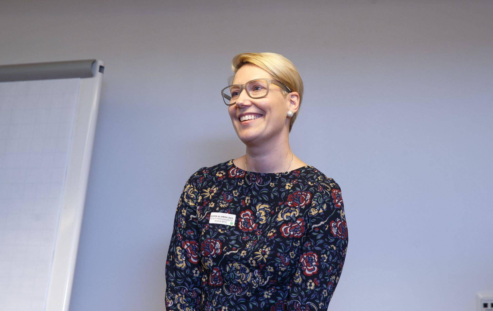 Eesti Proviisorite Koja (EPK) juhatuse esimees Karin Alamaa-Aas