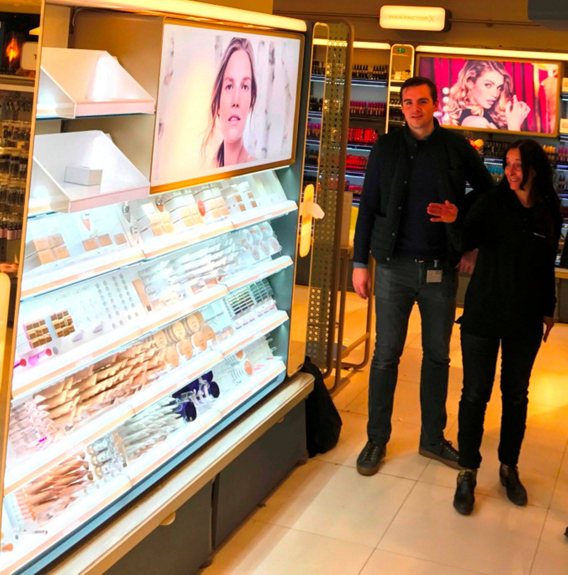 Lumene kosmeetikatoodete väljapaneku uuendus