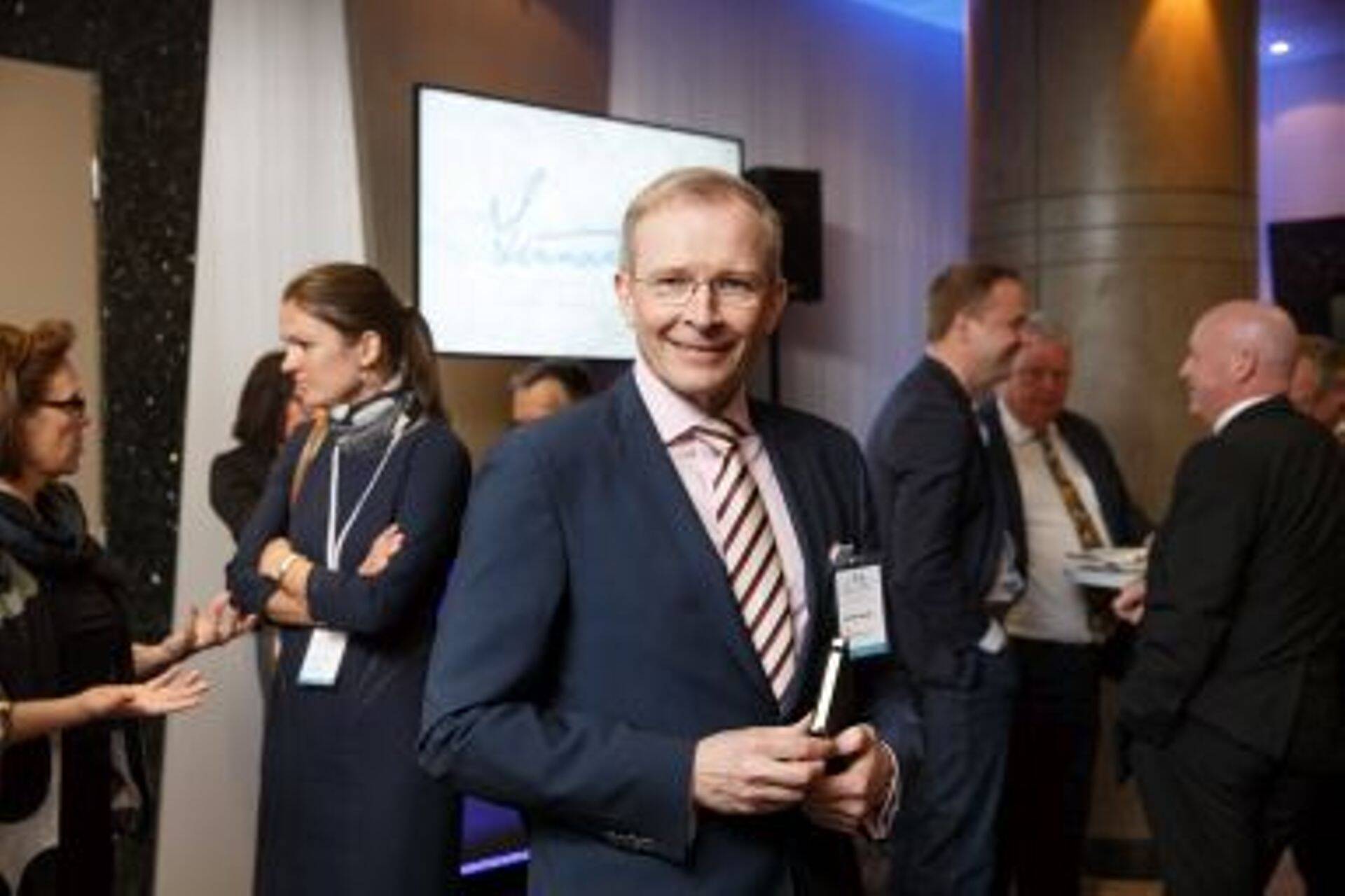 Soome Kaubandus-Tööstuskoja esimees Risto Penttilä Lennart Meri konverentsil