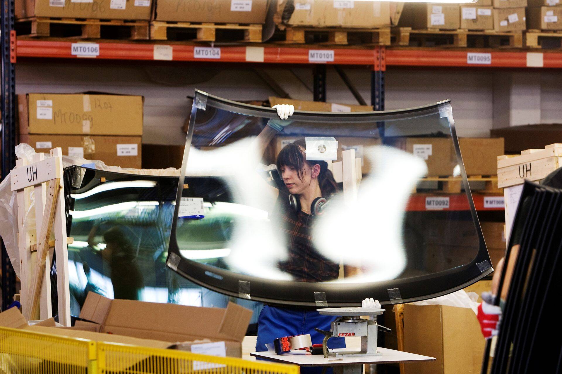 Elva üks suuremaid tööandjaid Saint-Gobain Glass Estonia toodab autoklaase.