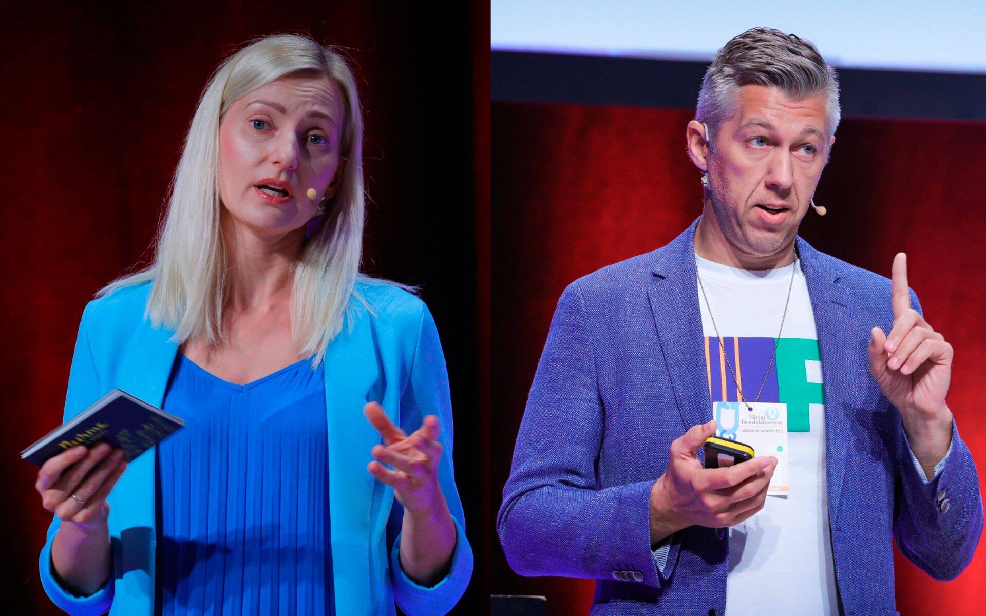 Marit Tiits ja Margus Ärm.