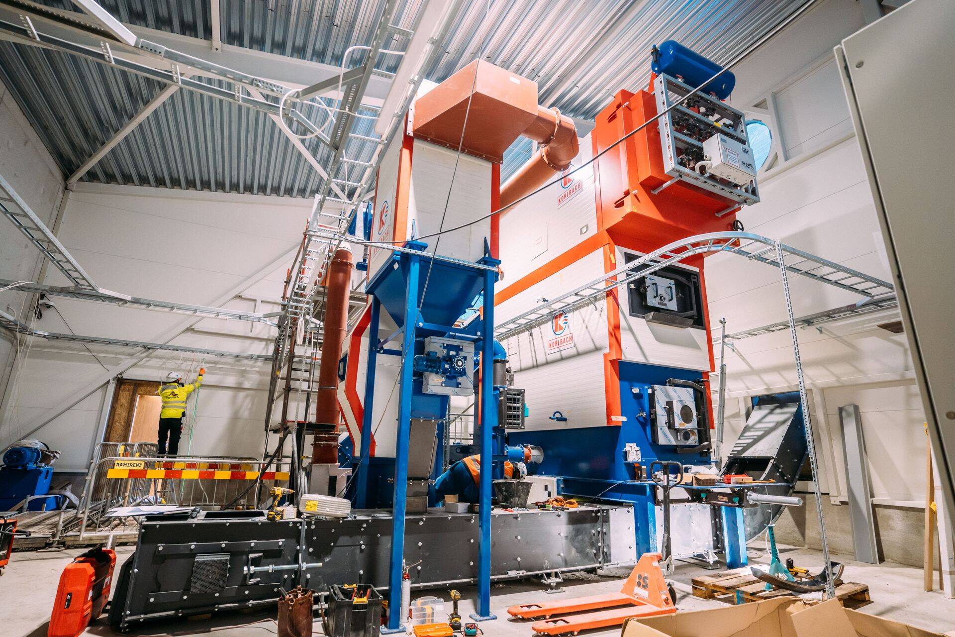 Котельная в Клоога вот-вот будет готова.