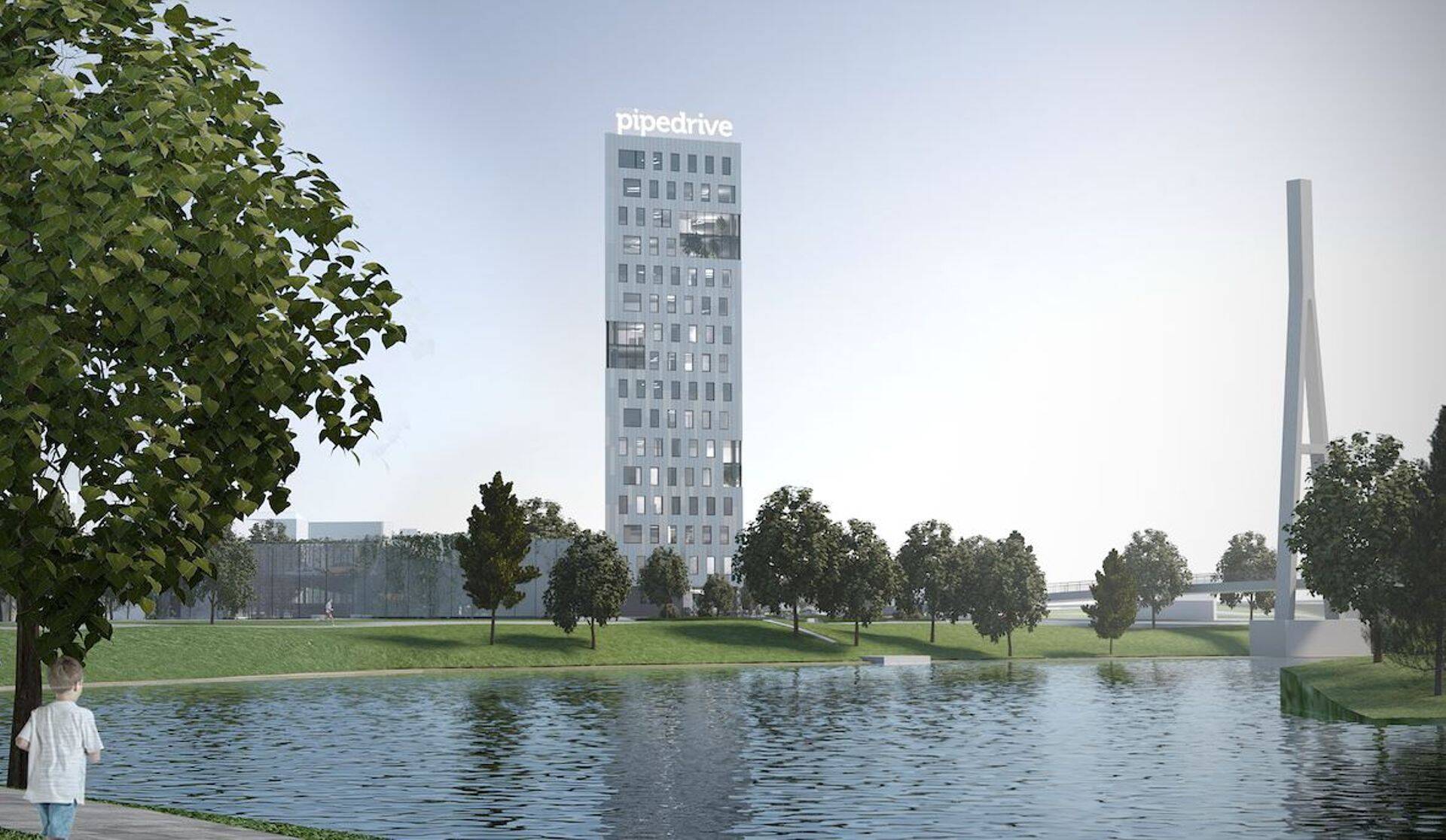 16korruselisest majast aadressil Paju 2 saab Pipedrive´i Tartu kontor.