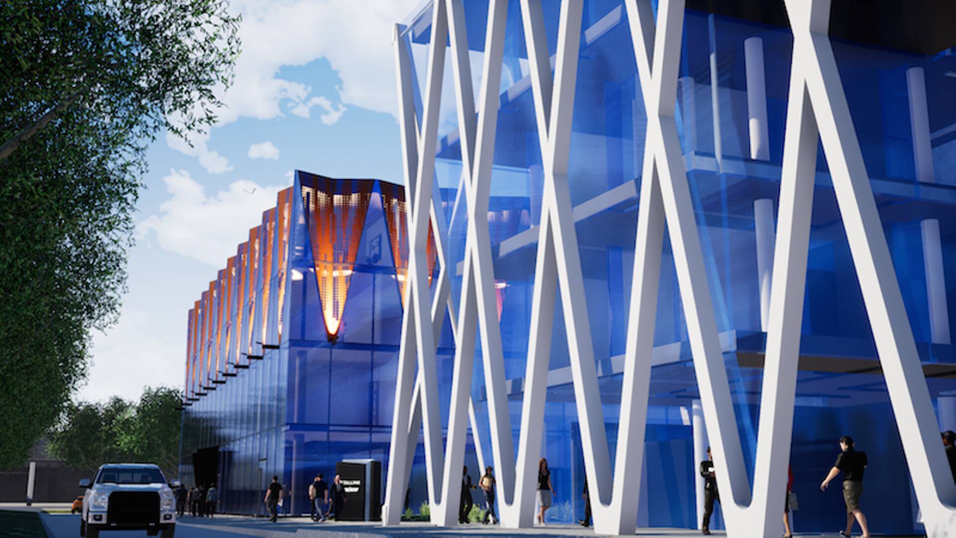 Tallinna linnahalli naabrusse Tallinki peakontori kõrvale kerkib selle aasta kevadeks 11 miljonit eurot maksev büroohoone.