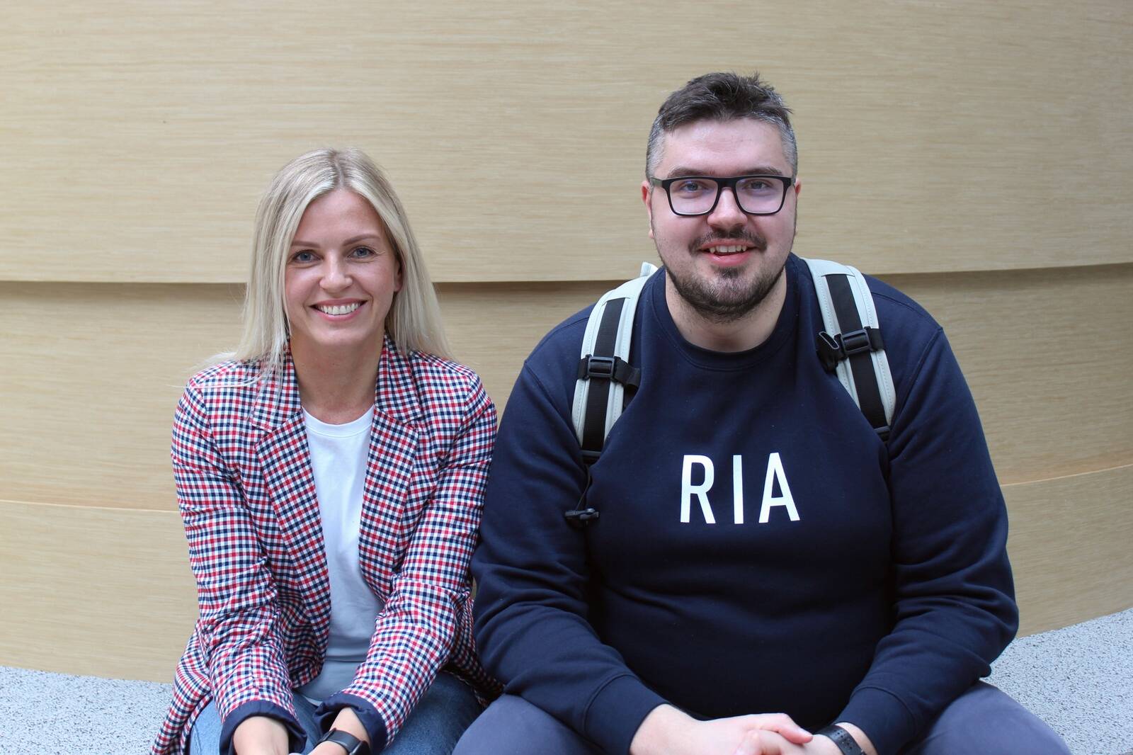 Anne-Liisa Elbrecht Tehnopol Startup Inkubaatorist ja Seiko Kuik RIAst.