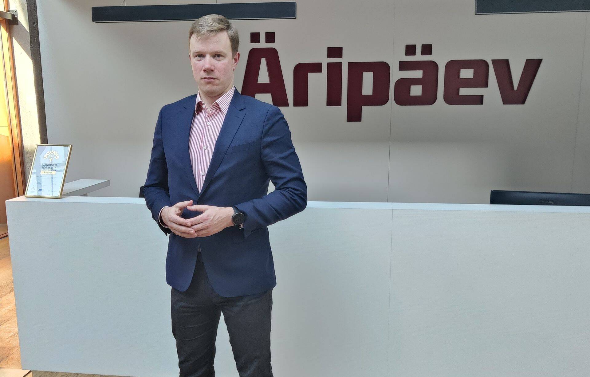 Rail Baltic Estonia juhatuse esimees Anvar Salomets.
