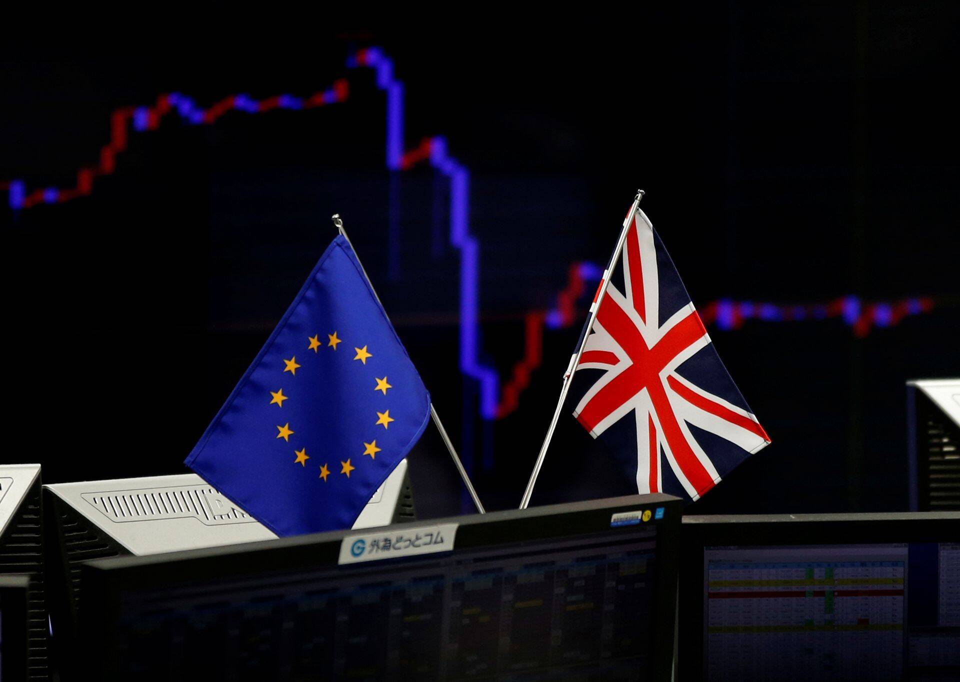 Börsid ja nael reageerisid Brexitile langusega.