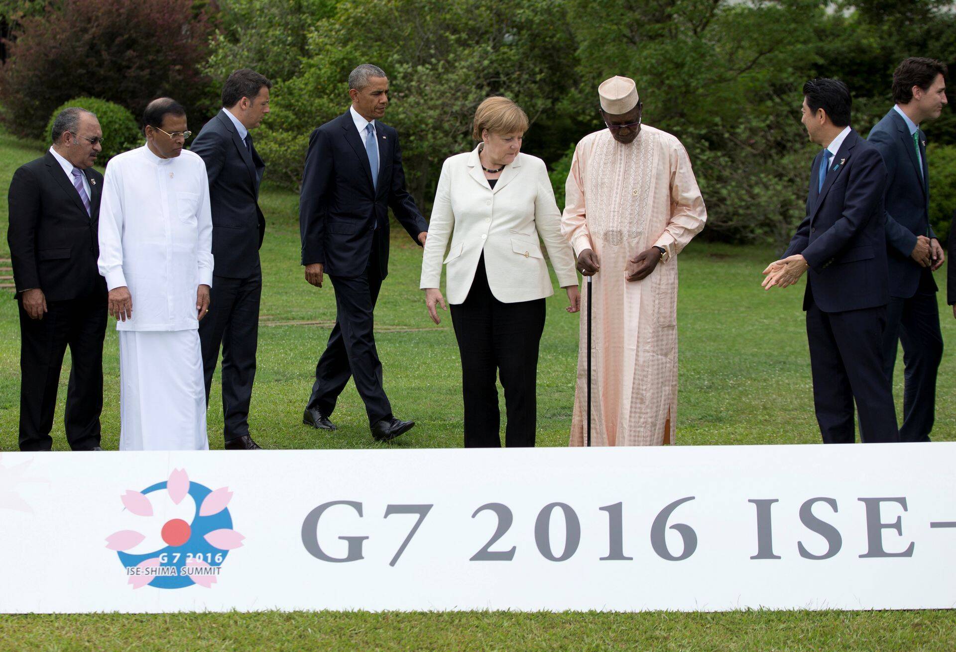 G7 liidrid ja partnerid valmistuvad ühispildiks