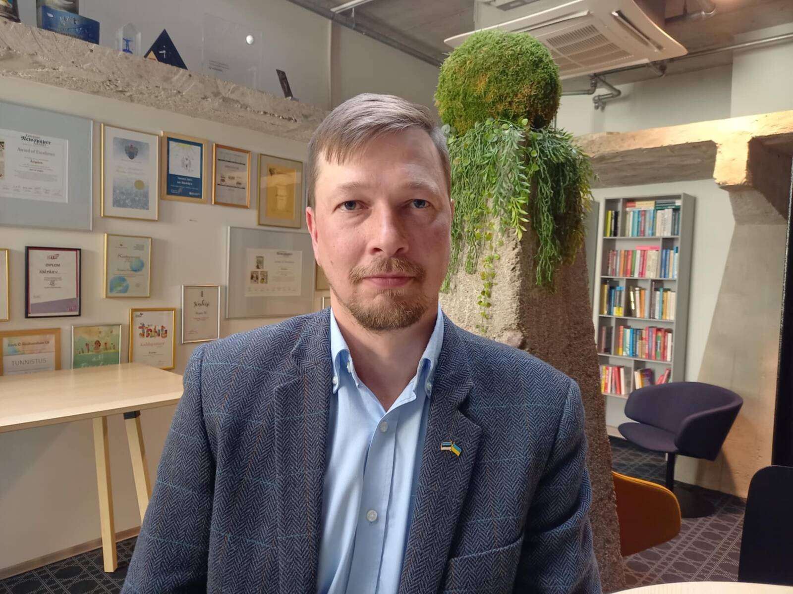 Eestimaa Talupidajate Keskliidu värske juht Timo Varblas.